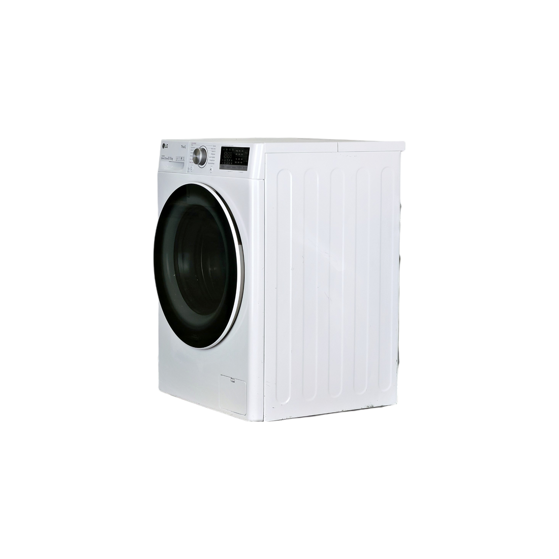 Lave-Linge Sechant 9 kg Reconditionné LG F954N40WRS : vue du côté gauche