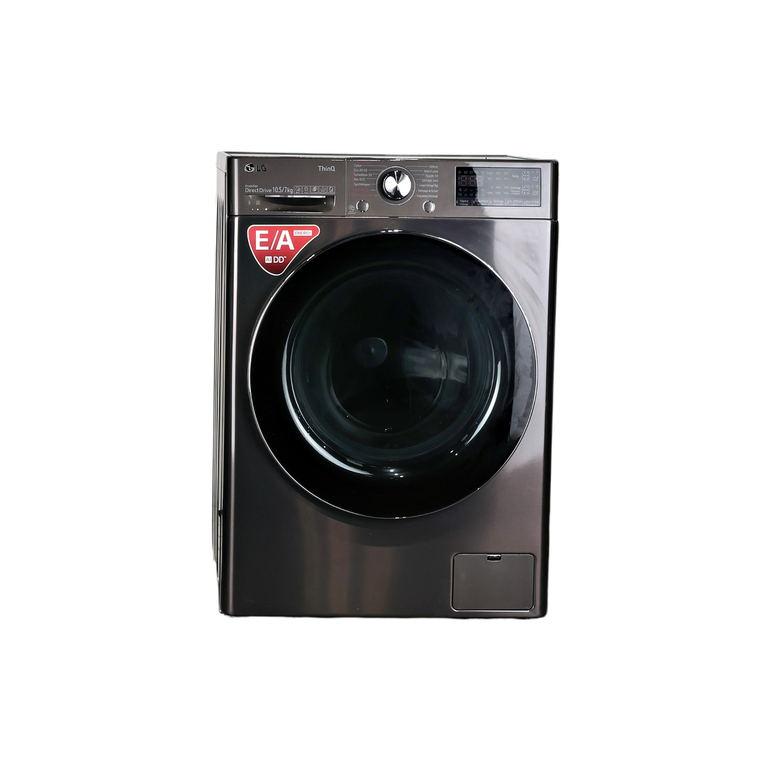 Lave-Linge Sechant 10.5 kg Reconditionné LG F174V72BSTA : vue de face