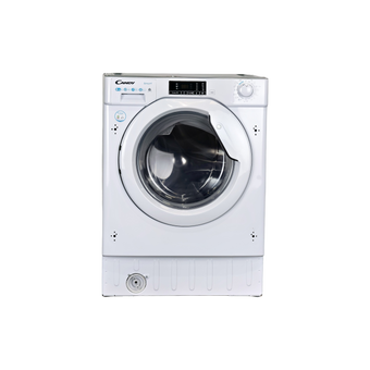 Lave-Linge Sechant 8 kg Reconditionné CANDY CBD485D1E/1-S : vue de face