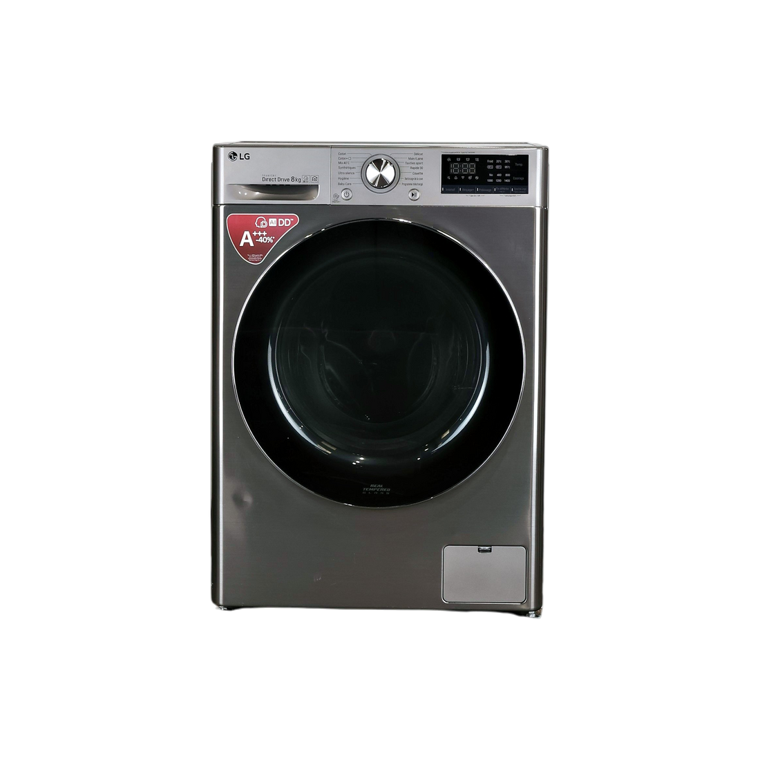 Lave-Linge Hublot 8 kg Reconditionné LG F84N52T : vue de face