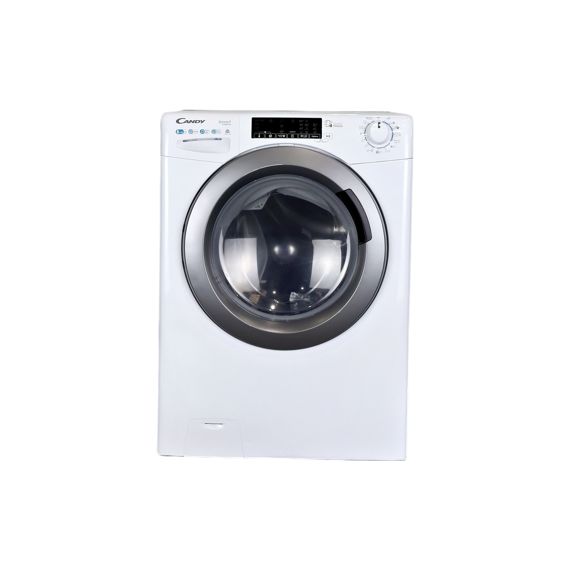 Lave-Linge Sechant 8 kg Reconditionné CANDY CSWS485TWMRE-47 : vue de face