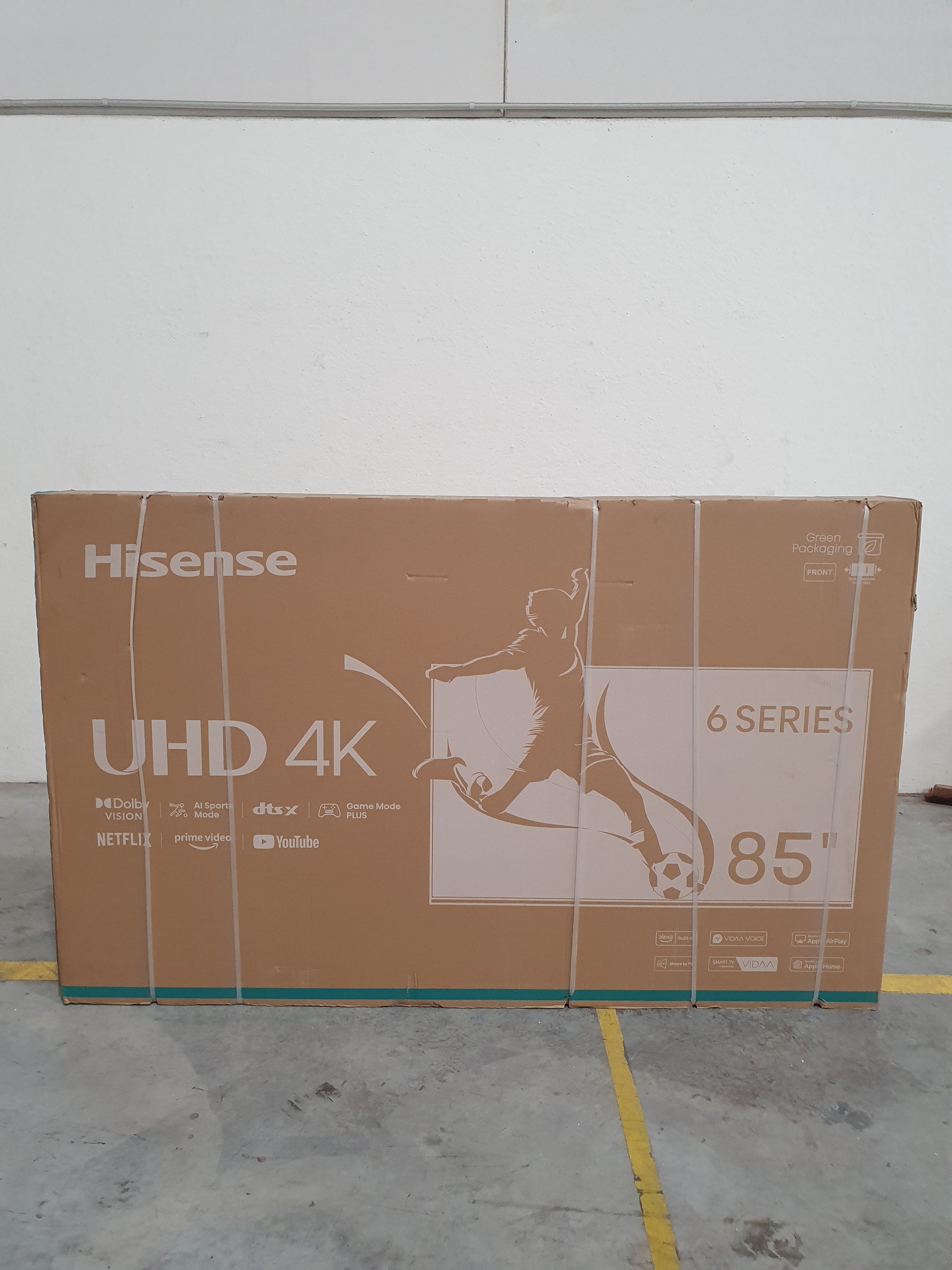 Téléviseur Led  Reconditionné HISENSE 85A6N 214 CM (84") : détails
