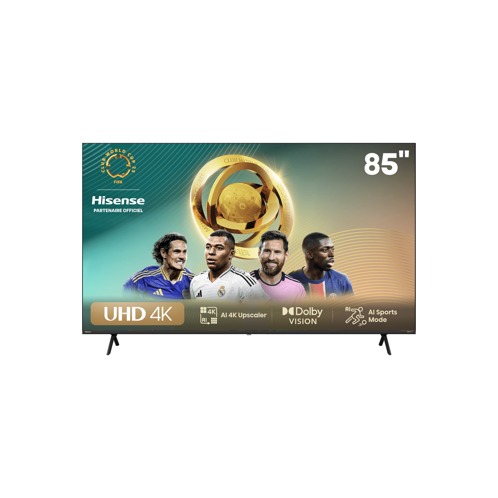 Téléviseur Led  Reconditionné HISENSE 85A6N 214 CM (84") : vue de face