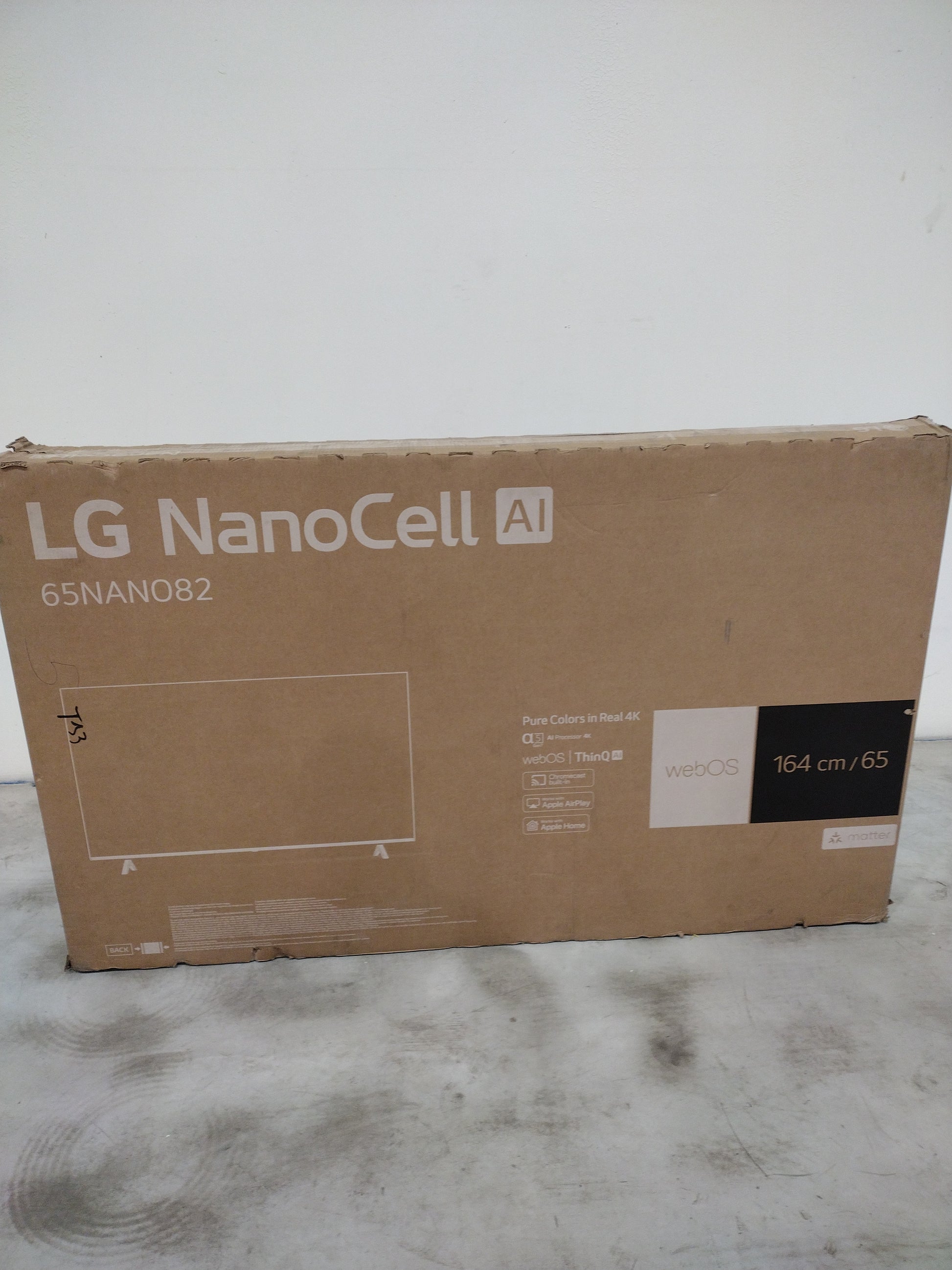 Téléviseur Led  Reconditionné LG 65NANO82T6B 164 CM (65") : détails