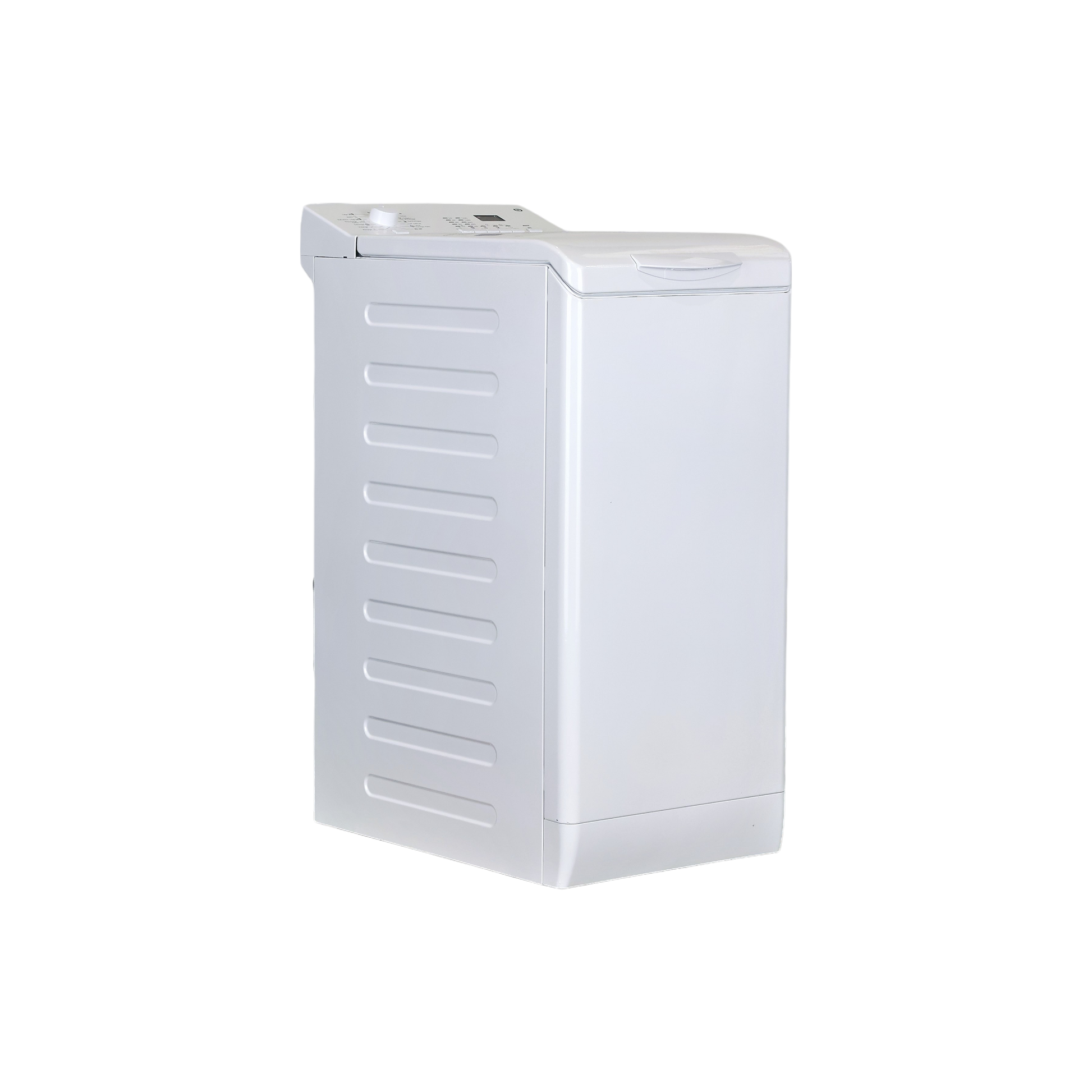 Lave-Linge Top 7 kg Reconditionné ESSENTIEL B ELT712-1B : vue du côté droit