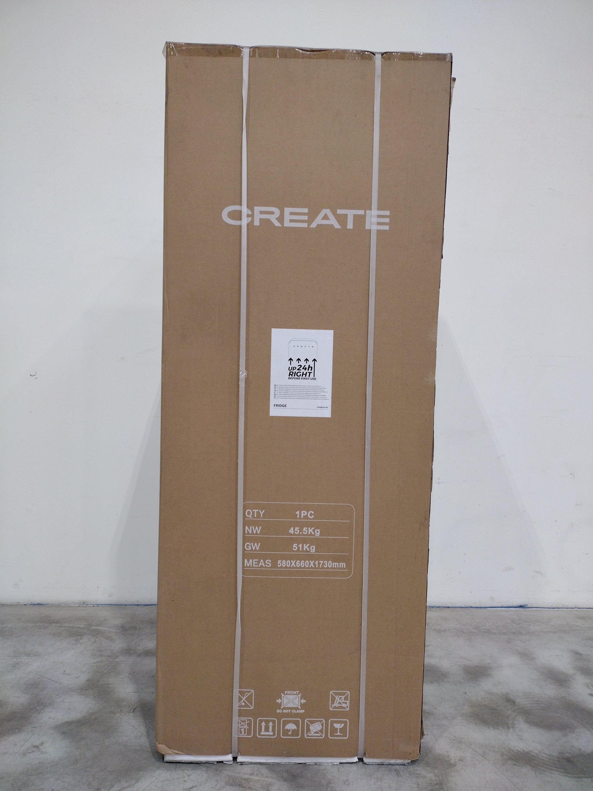 Réfrigérateur Avec Congélateur 246 L Reconditionné CREATE FRIDGE STYLANCE TOP 246L : détails