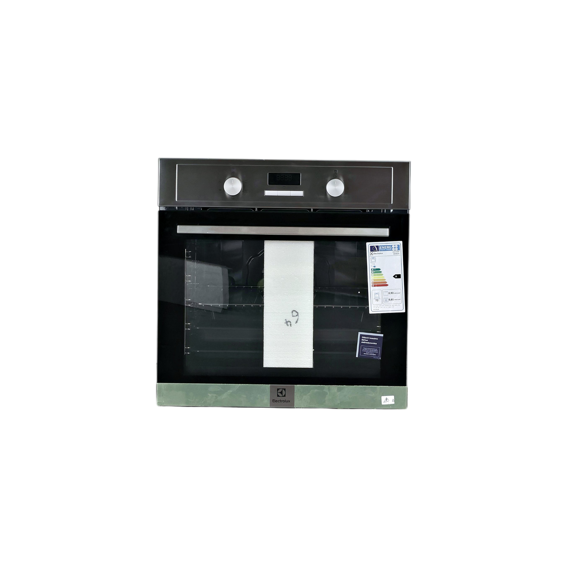 Four Chaleur Tournante 72 L Reconditionné ELECTROLUX EOH3H00X : vue de face