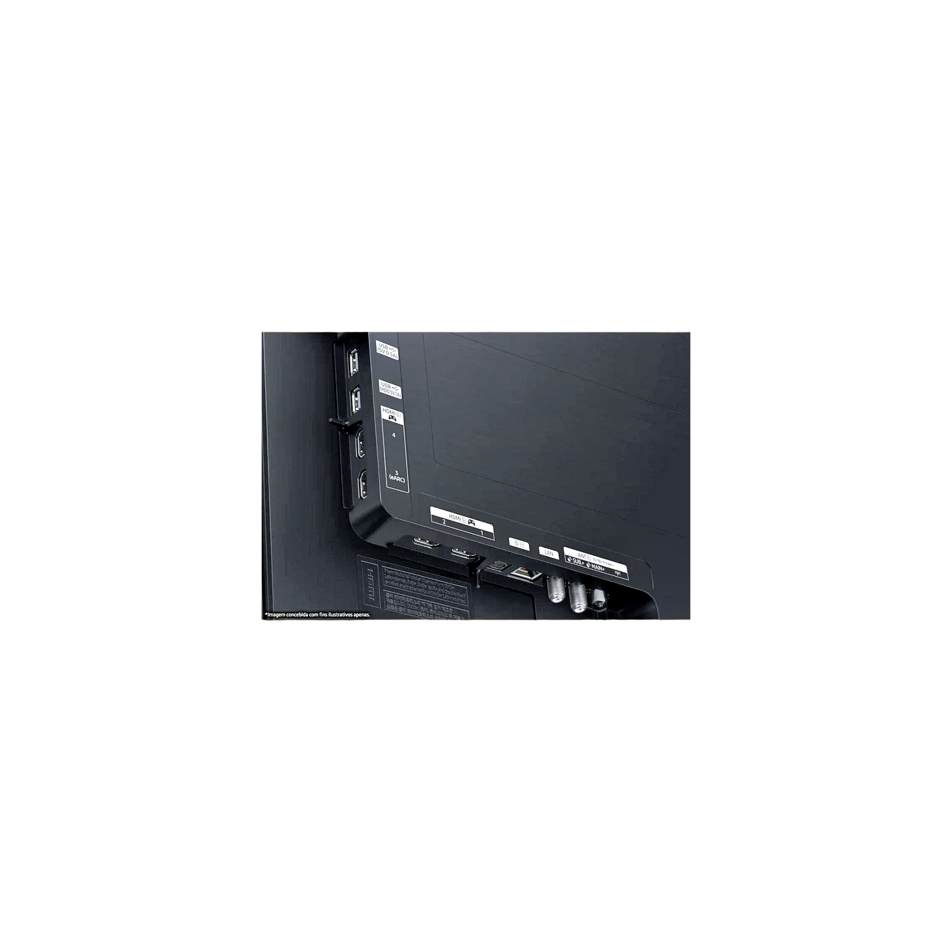 Téléviseur Oled  Reconditionné SAMSUNG TQ77S92D 194 CM (76") : vue du côté gauche