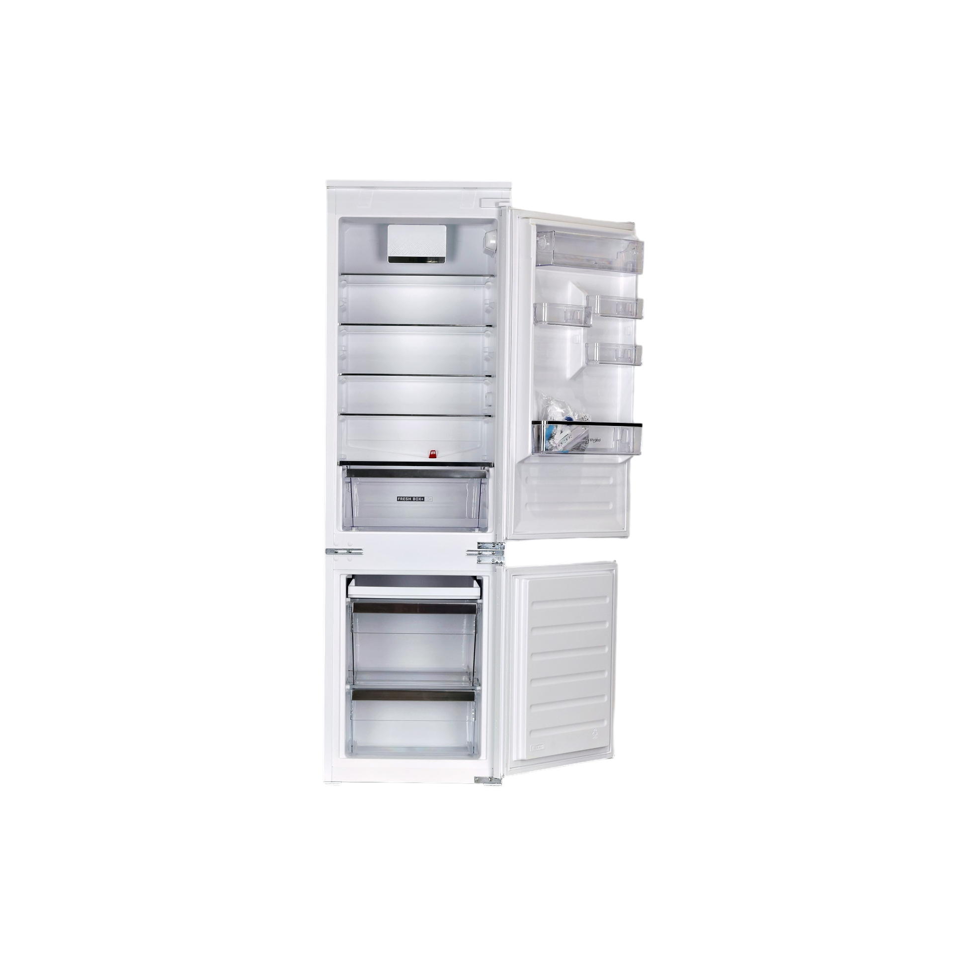 Réfrigérateur Avec Congélateur 268 L Reconditionné WHIRLPOOL WHC18D041C1 : vue de l'intérieur