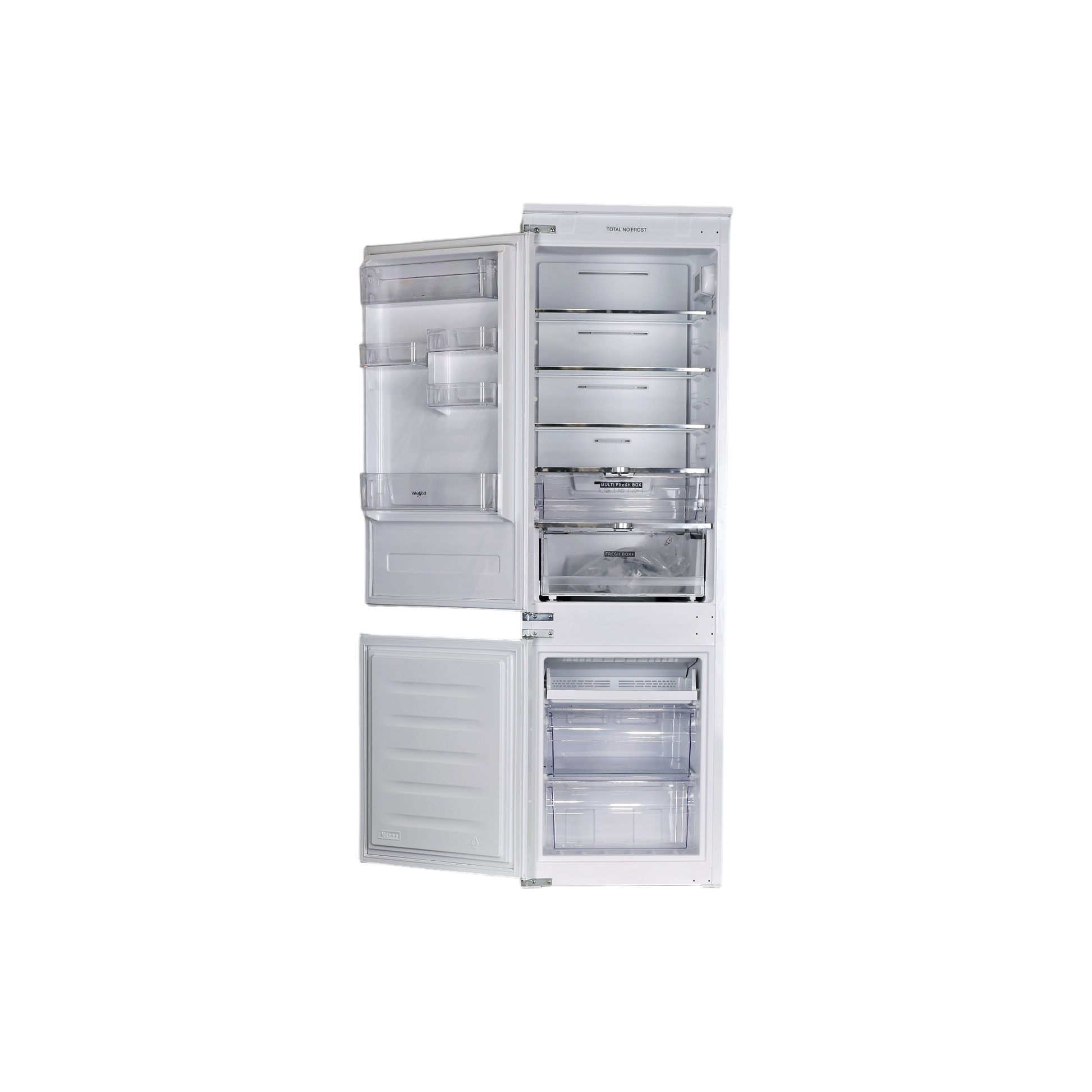 Réfrigérateur Encastrable 250 L Reconditionné WHIRLPOOL WHC18T122 : vue de l'intérieur