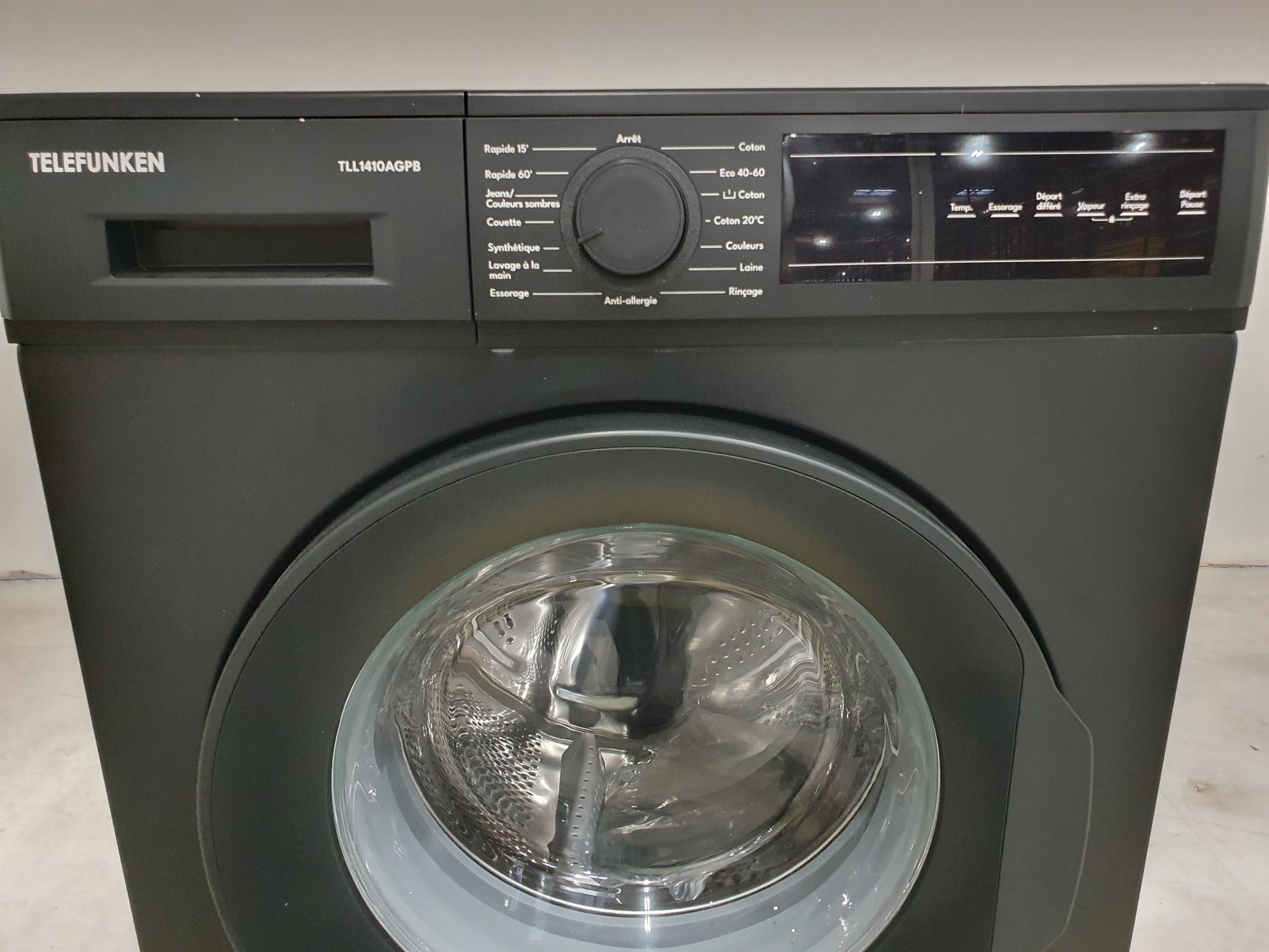 Lave-Linge Hublot 10 kg Reconditionné TELEFUNKEN TLL1410AGPB : détails