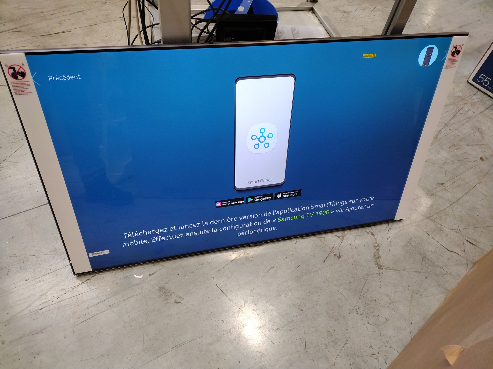 Téléviseur Led  Reconditionné SAMSUNG QE55Q80T 138 CM (54") : détails