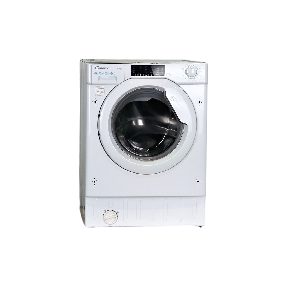 Lave-Linge Hublot 8 kg Reconditionné CANDY CBW48TWME-S : vue de face