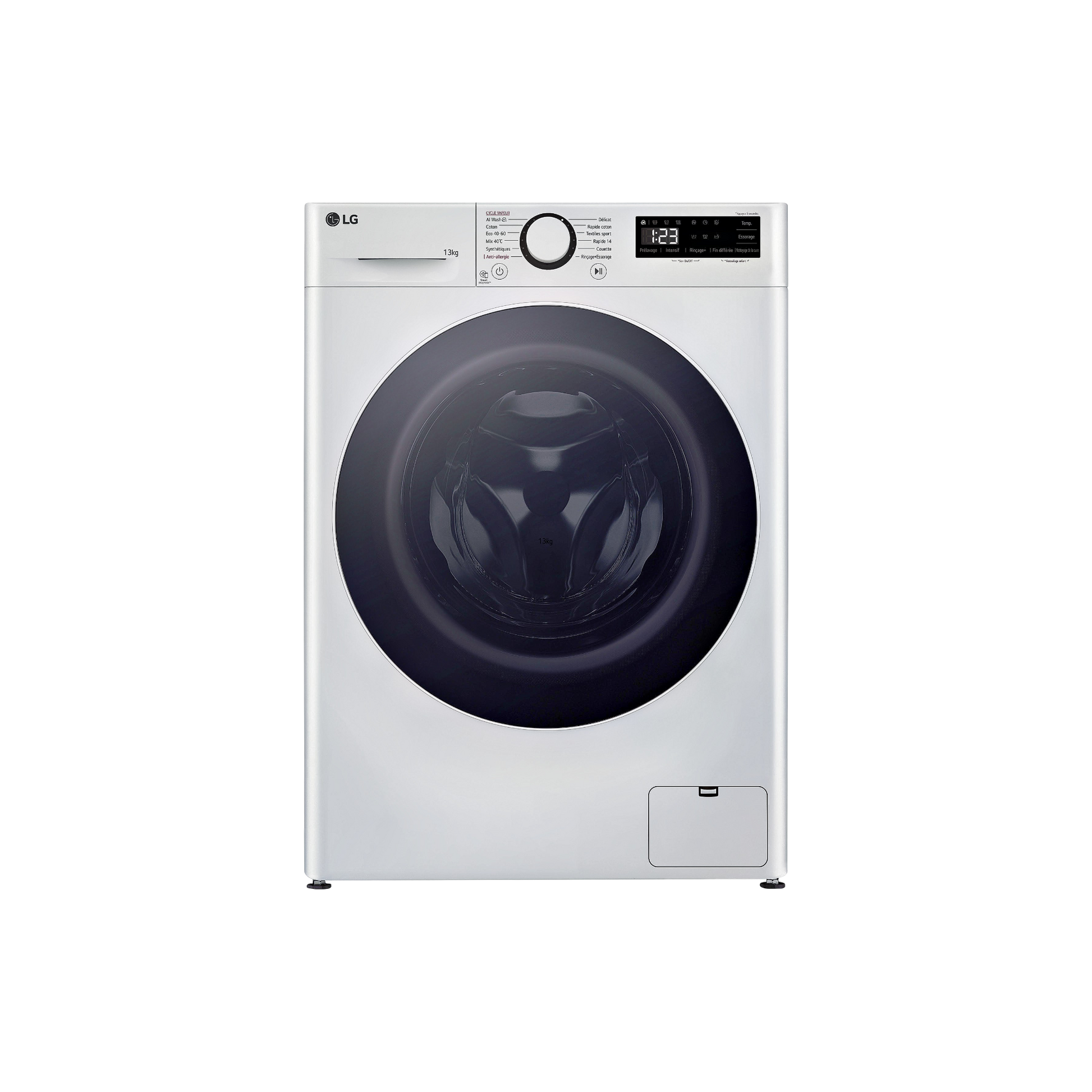 Lave-Linge Hublot 13 kg Reconditionné LG F34R50WHS : vue de face
