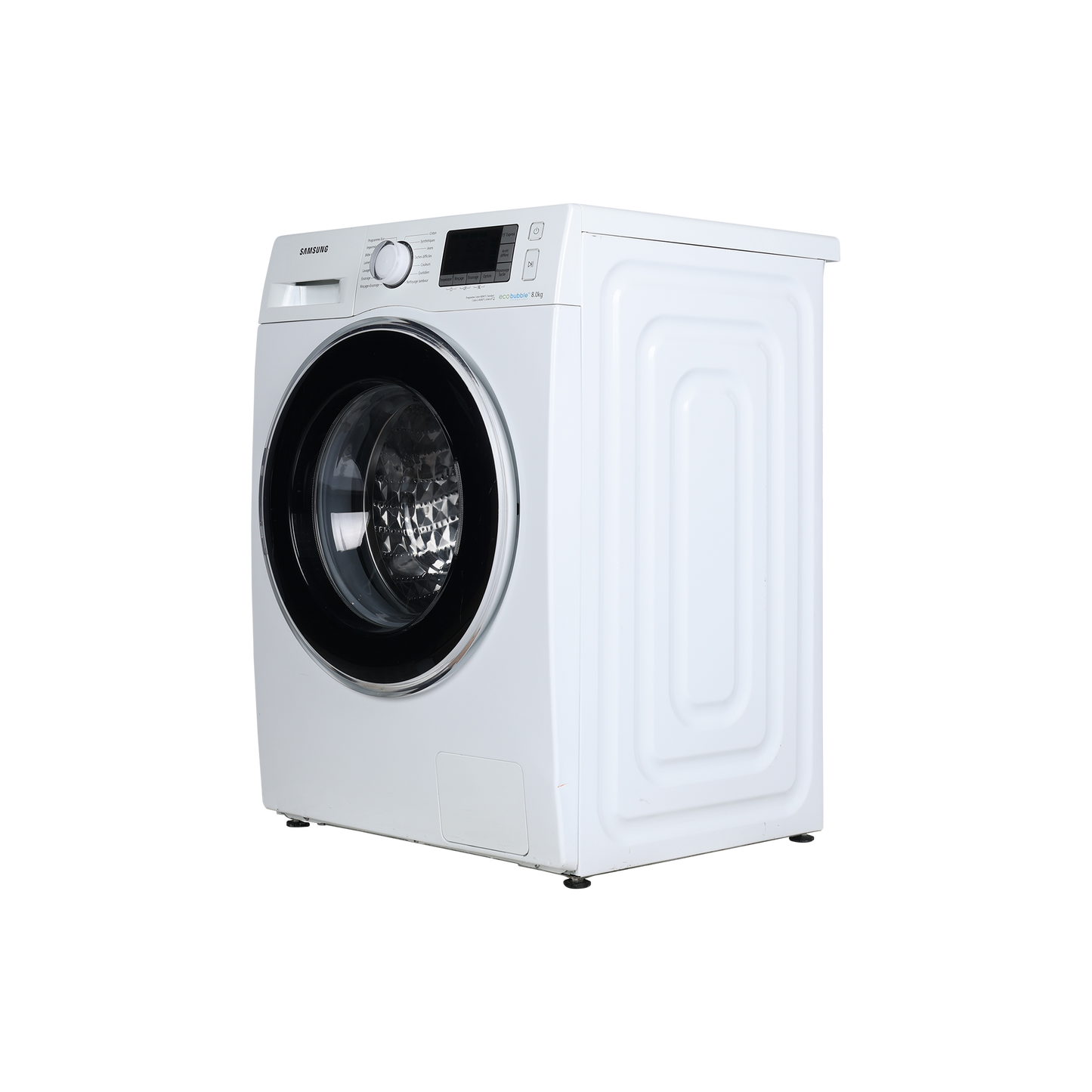 Lave-Linge Hublot 8 kg Reconditionné SAMSUNG WF80F5EBW4W : vue du côté droit