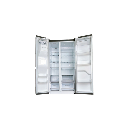Réfrigérateur Américain 601 L Reconditionné LG GSL6681PS : vue de l'intérieur