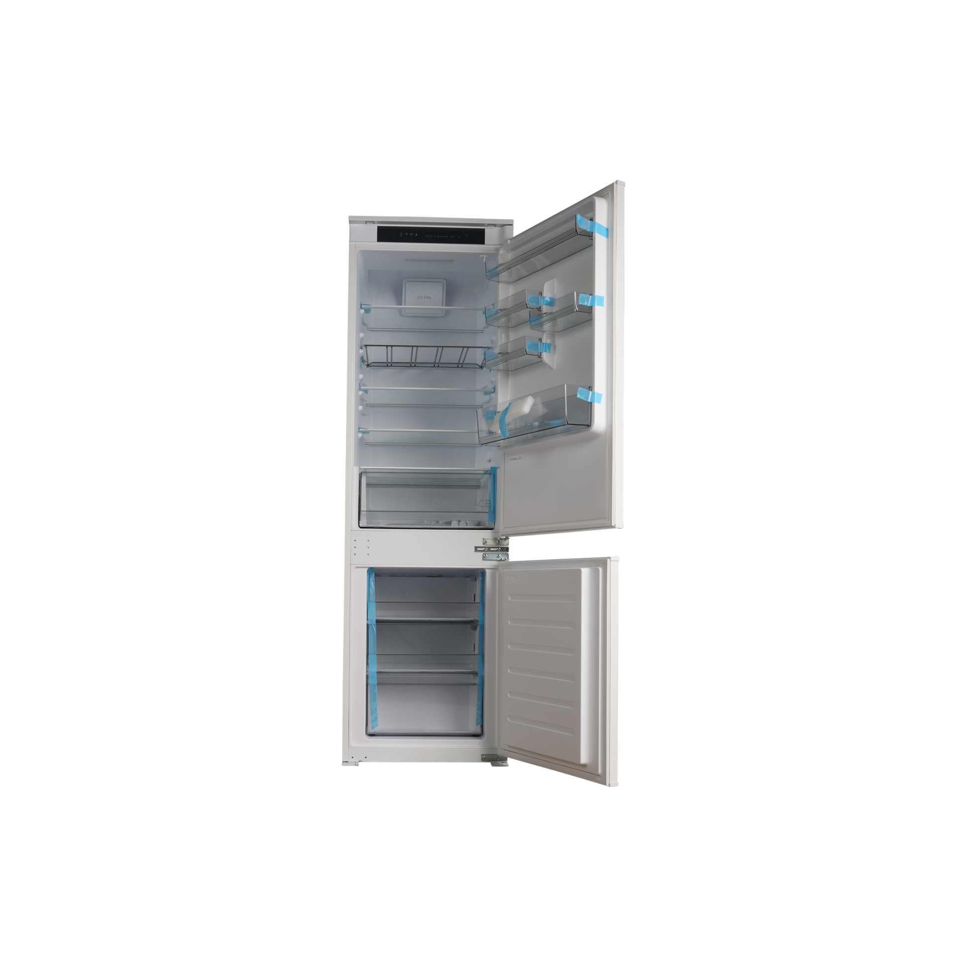 Réfrigérateur Encastrable 263 L Reconditionné ROSIERES CBL3518EVW : vue de l'intérieur