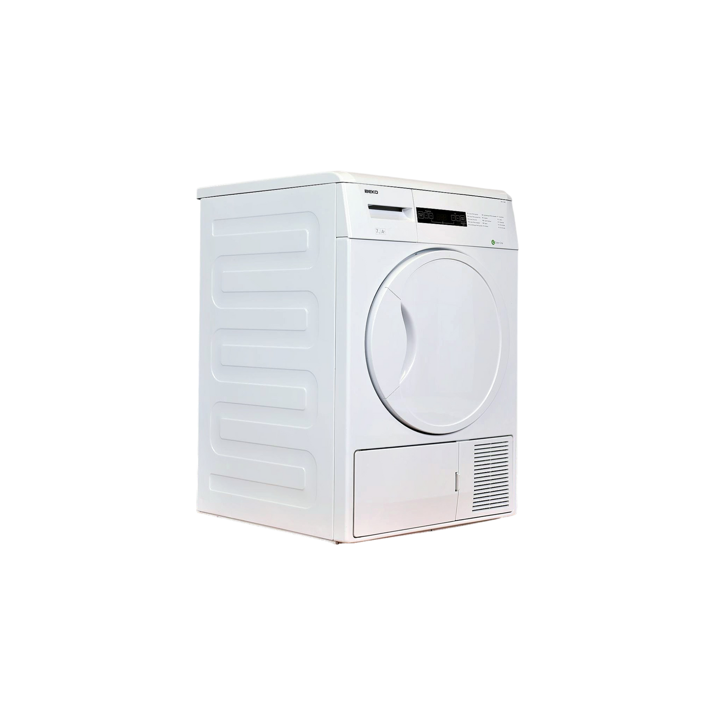 Seche-Linge Condensation 7 kg Reconditionné BEKO DPU7440 : vue du côté gauche