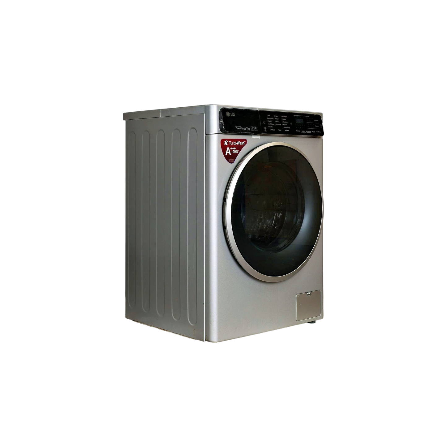 Lave-Linge Hublot 7 kg Reconditionné LG F74865SL : vue du côté gauche
