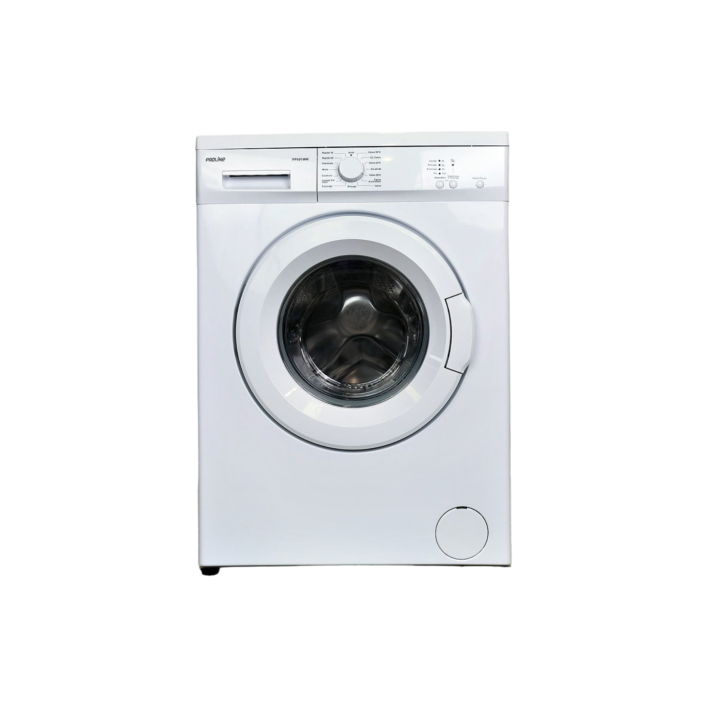 Lave-Linge Hublot 6 kg Reconditionné PROLINE FP601WH : vue de face
