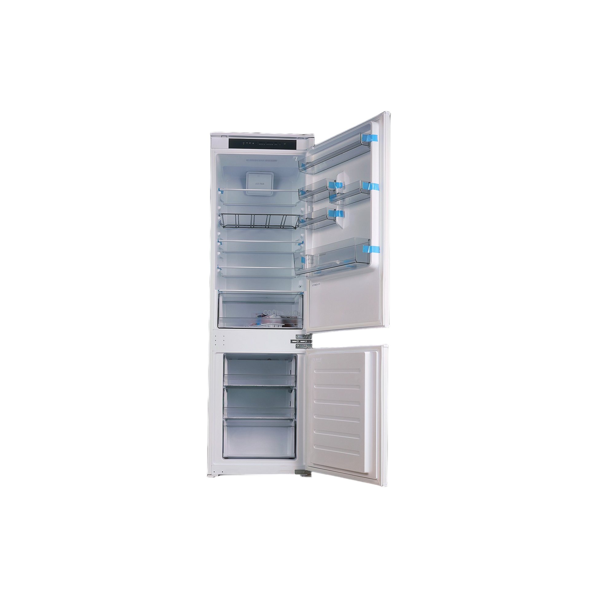 Réfrigérateur Encastrable 263 L Reconditionné ROSIERES RBL3518EVW (RBL 3518 EVW) : vue de l'intérieur