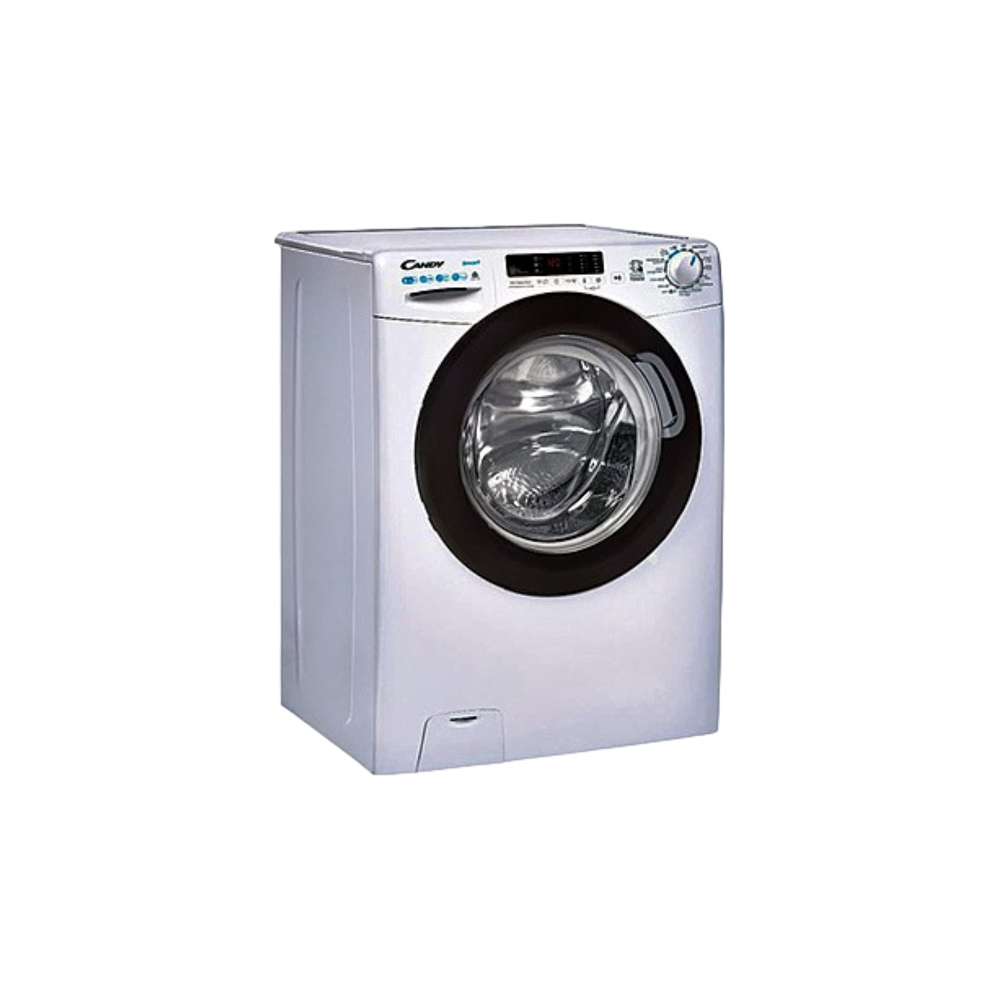 Lave-Linge Sechant 8 kg Reconditionné CANDY CSWS4852DWB4-47 : vue du côté gauche