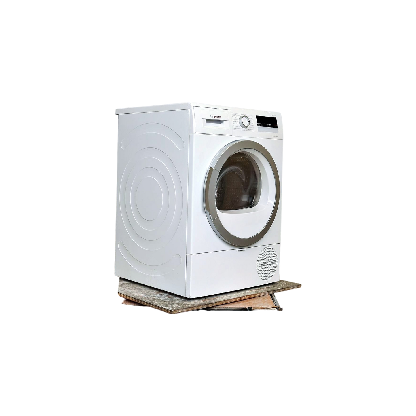 Seche-Linge Pompe À Chaleur 8 kg Reconditionné BOSCH WTR85V01FF : vue du côté gauche