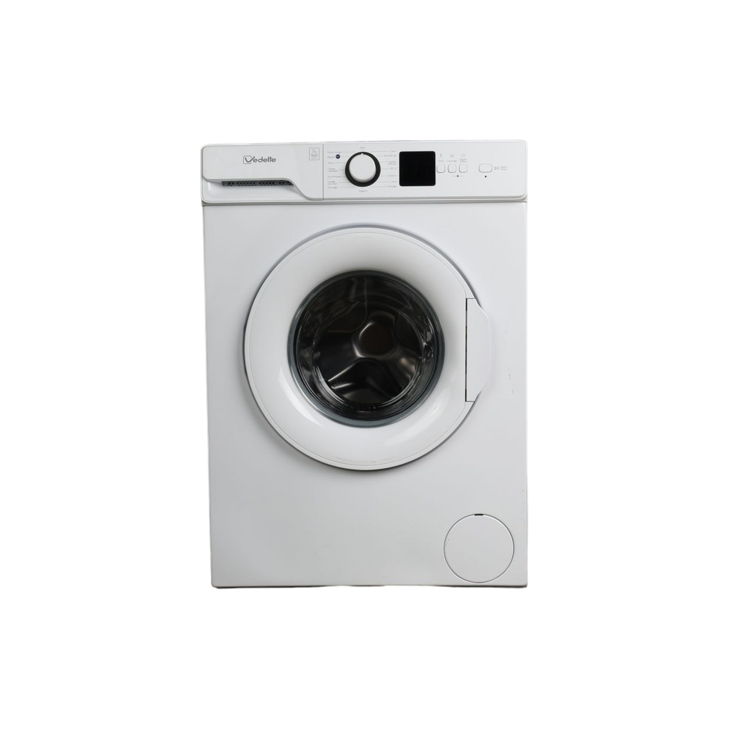 Lave-Linge Hublot 7 kg Reconditionné VEDETTE LFV274W : vue de face