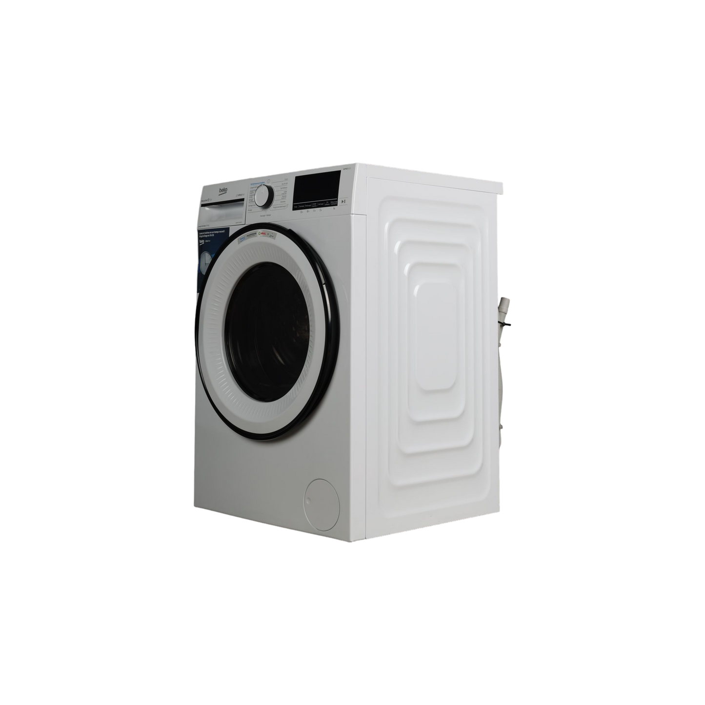 Lave-Linge Sechant 10 kg Reconditionné BEKO B3YDFT51044W : vue du côté droit