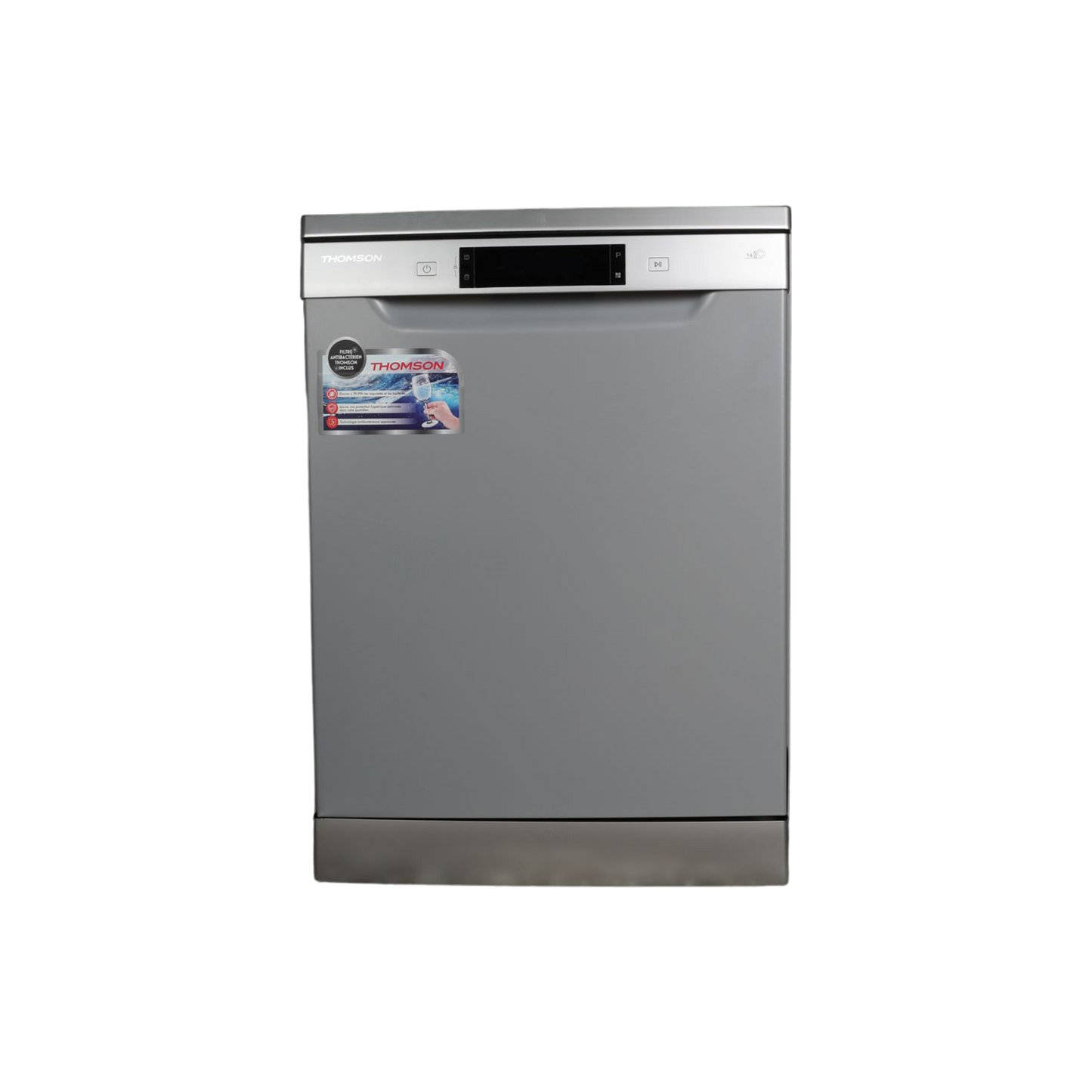 Lave-Vaisselle Pose Libre 14 Cvts Reconditionné THOMSON TDW6045BSL : vue de face