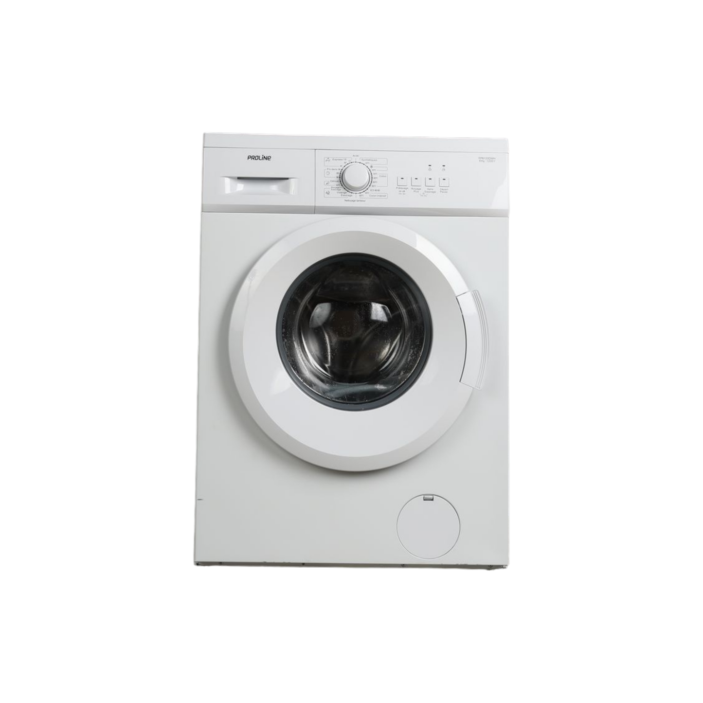 Lave-Linge Hublot 6 kg Reconditionné PROLINE FP6120DWH : vue du côté droit