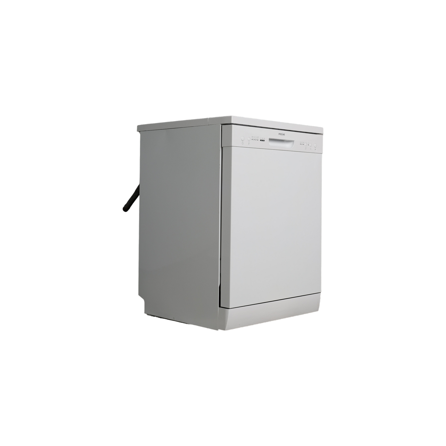 Lave-Vaisselle Pose Libre 12 Cvts Reconditionné PROLINE DWP49120WH : vue du côté gauche