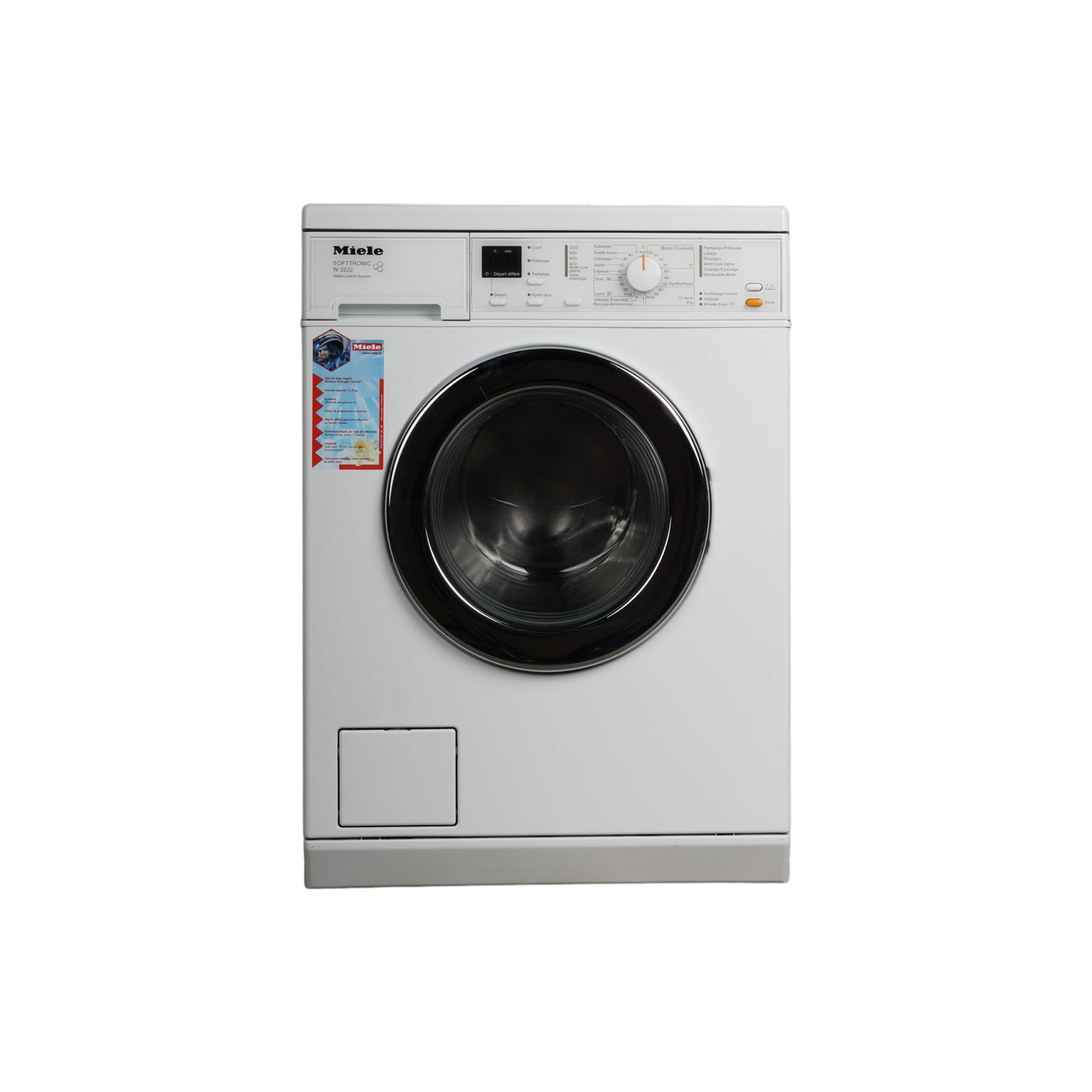 Lave-Linge Hublot 6 kg Reconditionné MIELE W3222 : vue du côté droit
