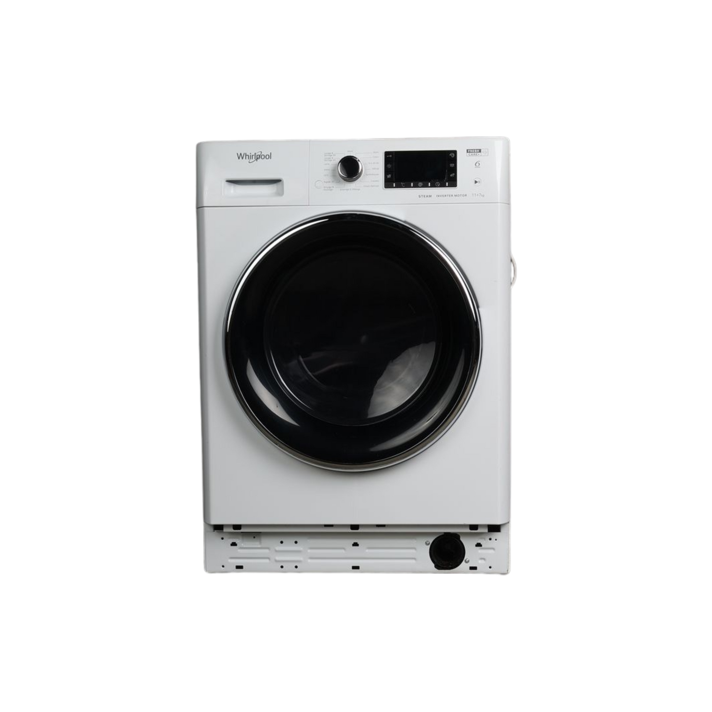 Lave-Linge Sechant 11 kg Reconditionné WHIRLPOOL FWDD1171582WBCVFRN : vue de face