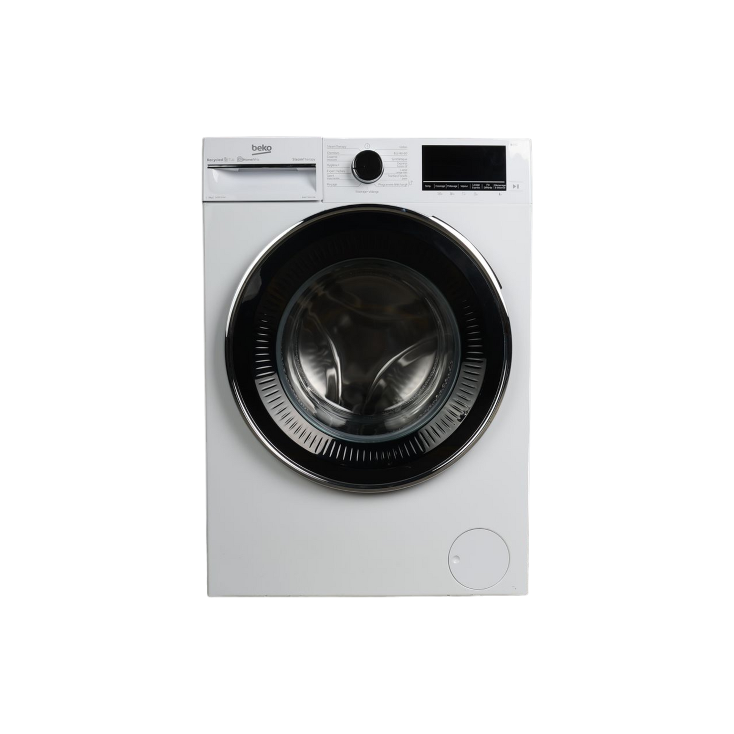Lave-Linge Hublot 9 kg Reconditionné BEKO B3WFT594110W : vue de face