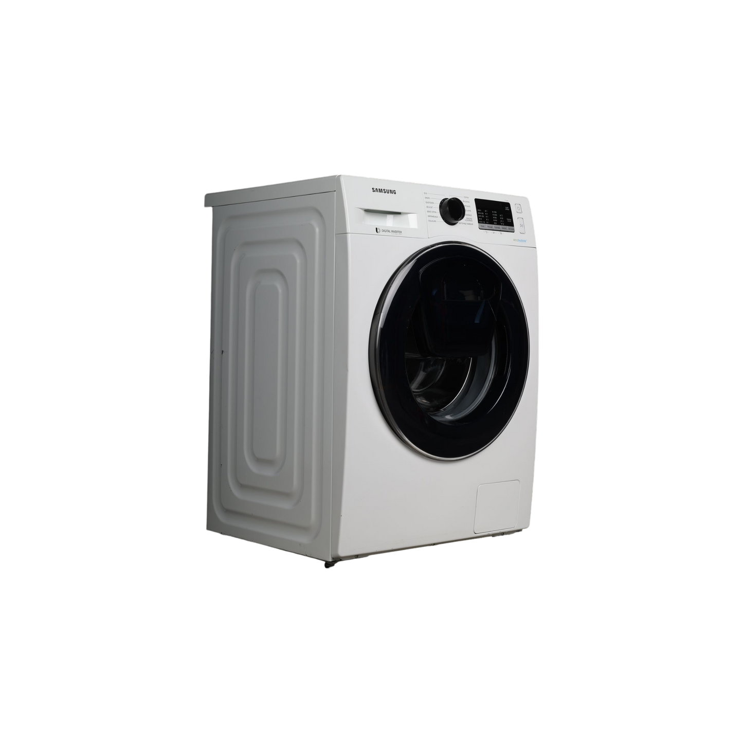 Lave-Linge Hublot 8 kg Reconditionné SAMSUNG WW8BK5210UW : vue du côté gauche