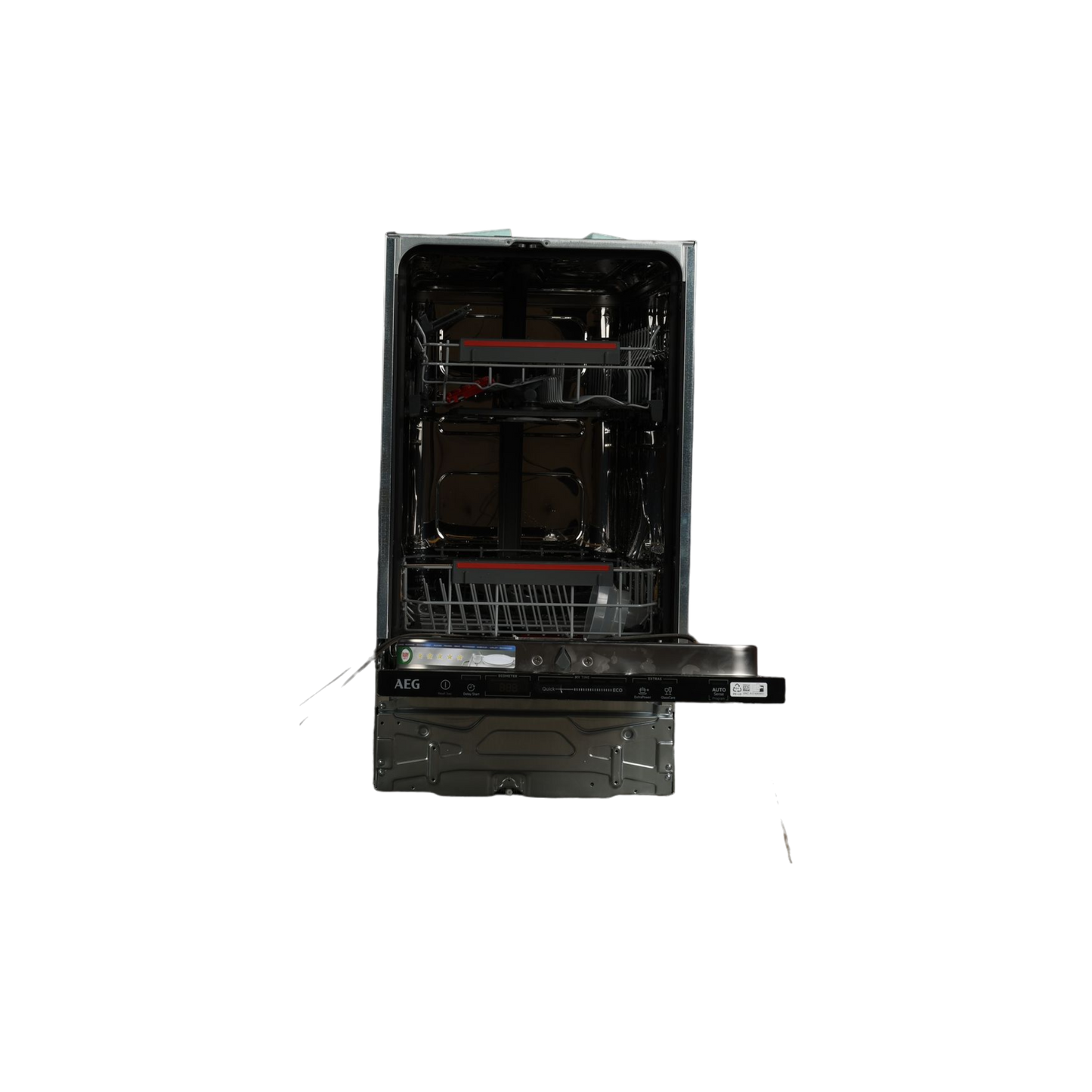 Lave-Vaisselle Encastrable 9 Cvts Reconditionné AEG FSE62417P : vue de l'intérieur
