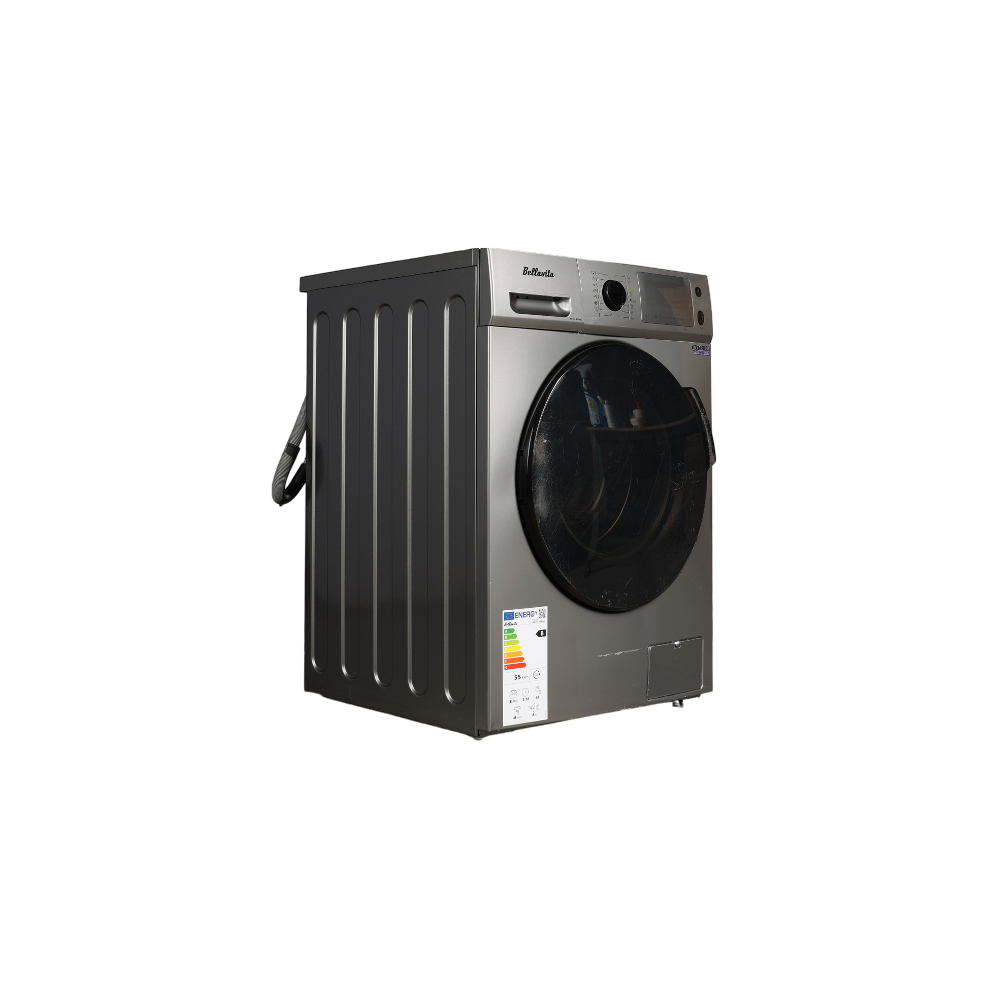 Lave-Linge Hublot 8 kg Reconditionné BELLAVITA WF 814 B S566C : vue du côté gauche