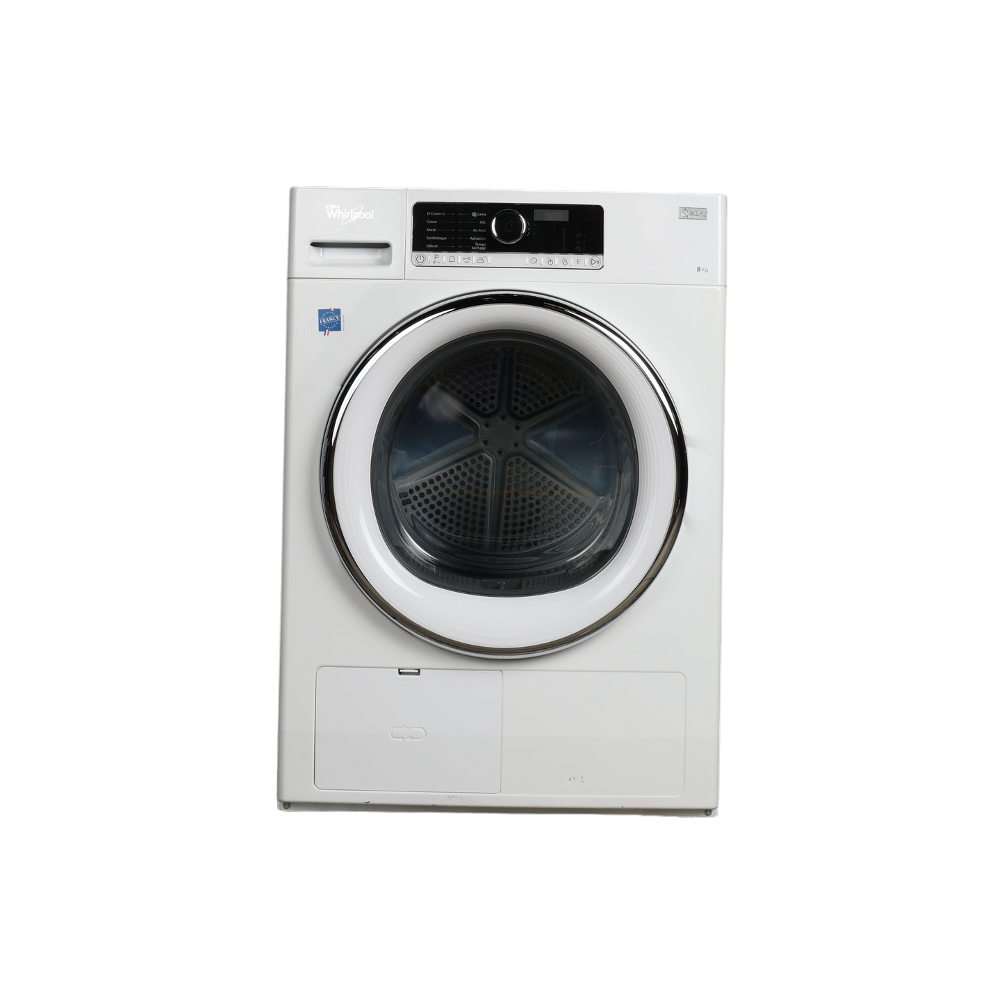 Seche-Linge Pompe À Chaleur 8 kg Reconditionné WHIRLPOOL HSCX 80421 : vue de face