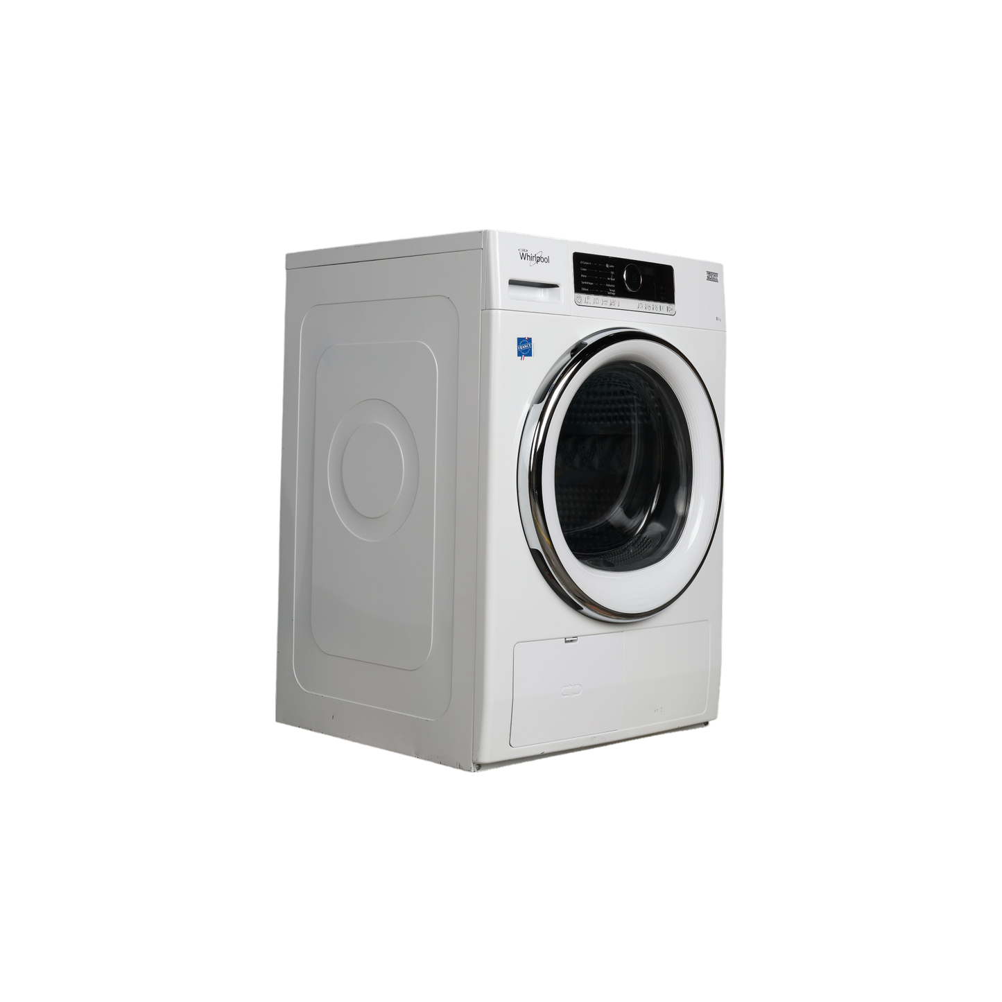 Seche-Linge Pompe À Chaleur 8 kg Reconditionné WHIRLPOOL HSCX 80421 : vue du côté gauche