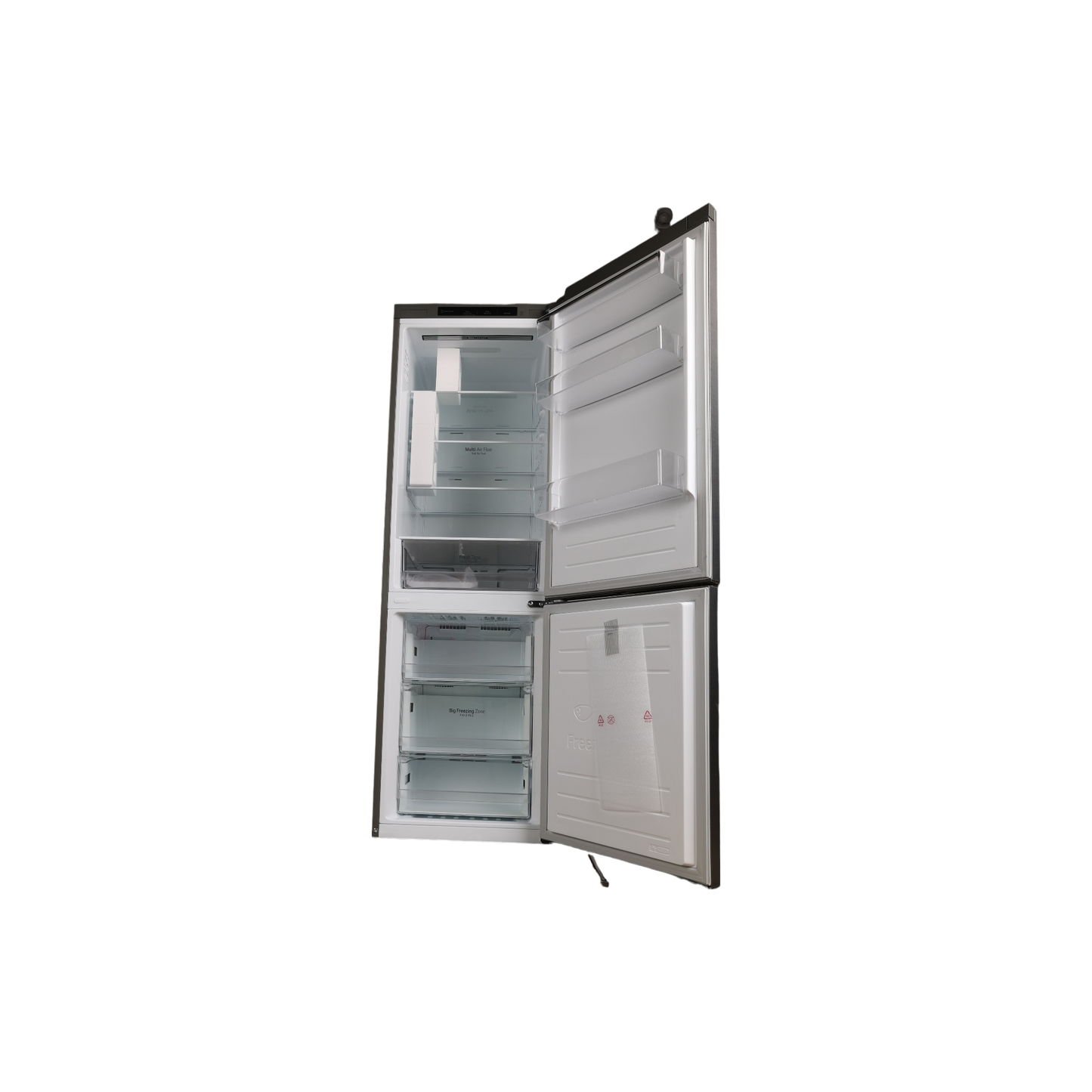 Réfrigérateur Avec Congélateur 341 L Reconditionné LG GBP31DSLZN : vue de l'intérieur
