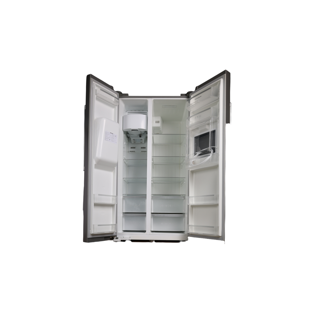 Réfrigérateur Américain 490 L Reconditionné THOMSON THHB90IX : vue de l'intérieur