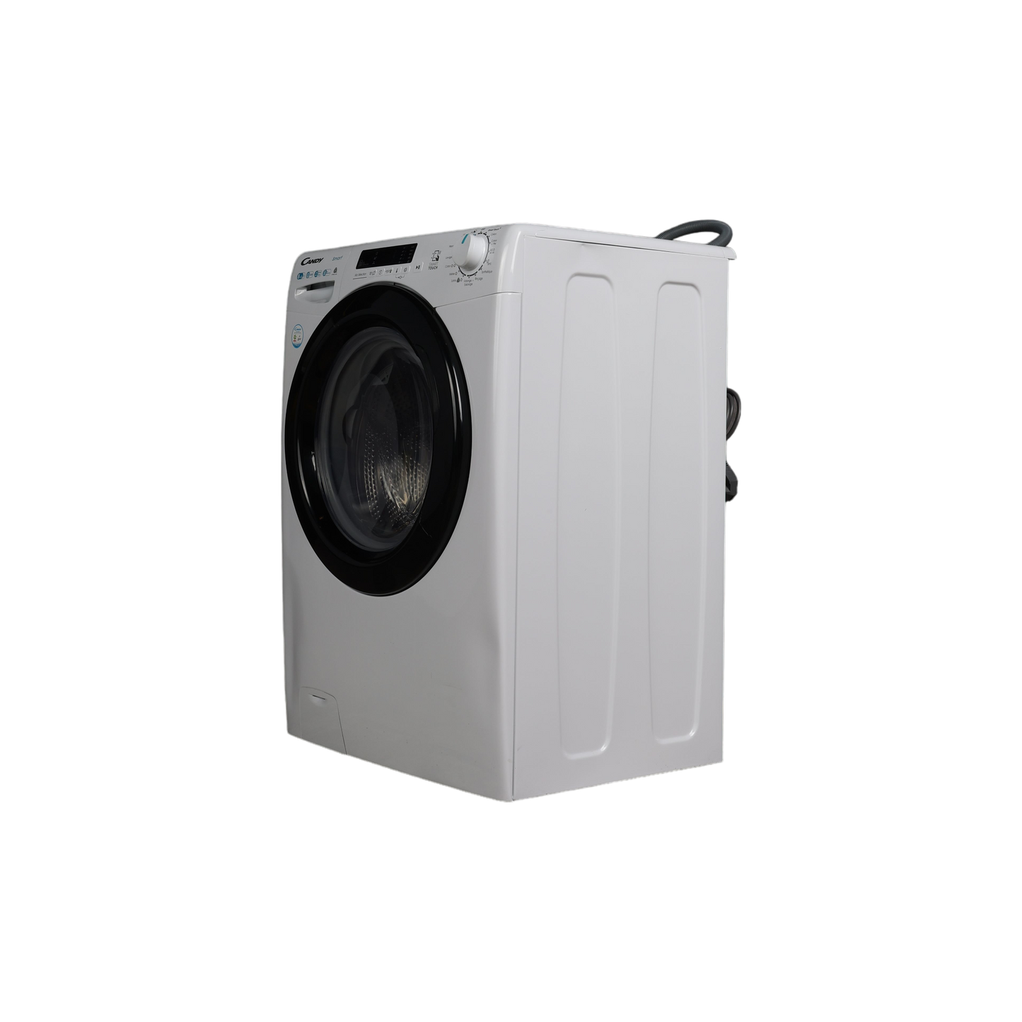Lave-Linge Sechant 8 kg Reconditionné CANDY CSWS4852DWB4-47 : vue du côté droit