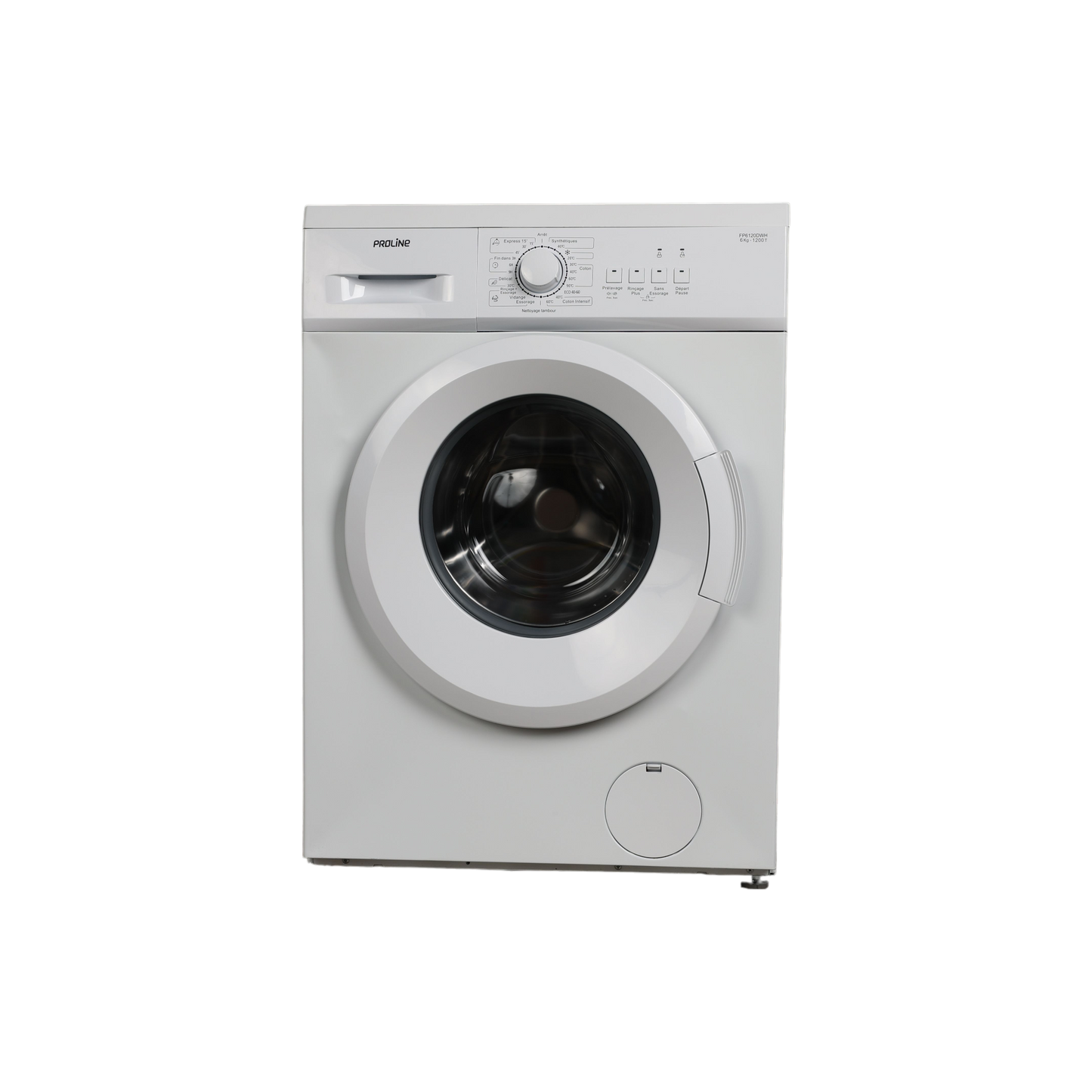 Lave-Linge Hublot 6 kg Reconditionné PROLINE FP6120DWH : vue de face