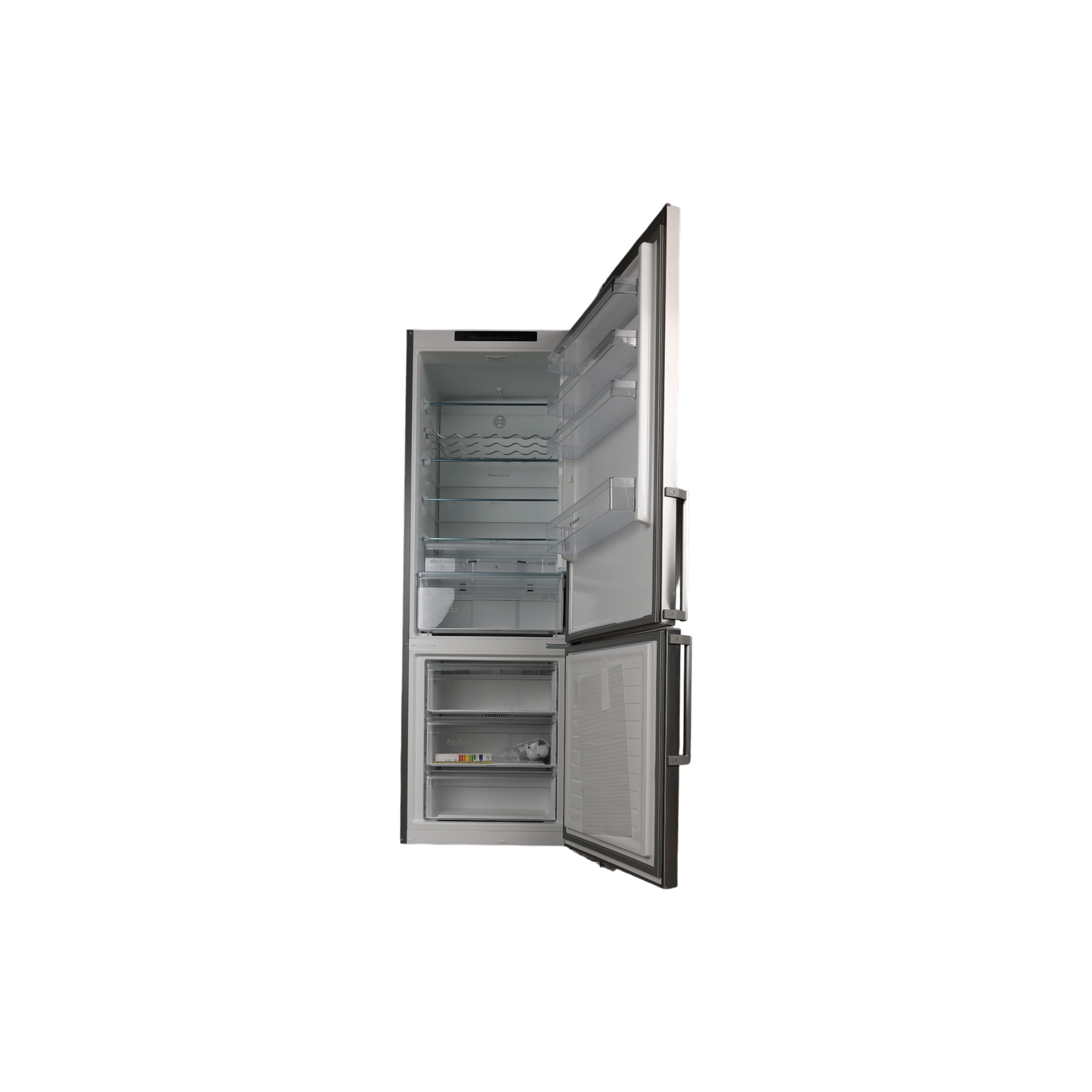 Réfrigérateur Avec Congélateur 440 L Reconditionné BOSCH KGN49VICT : vue de l'intérieur
