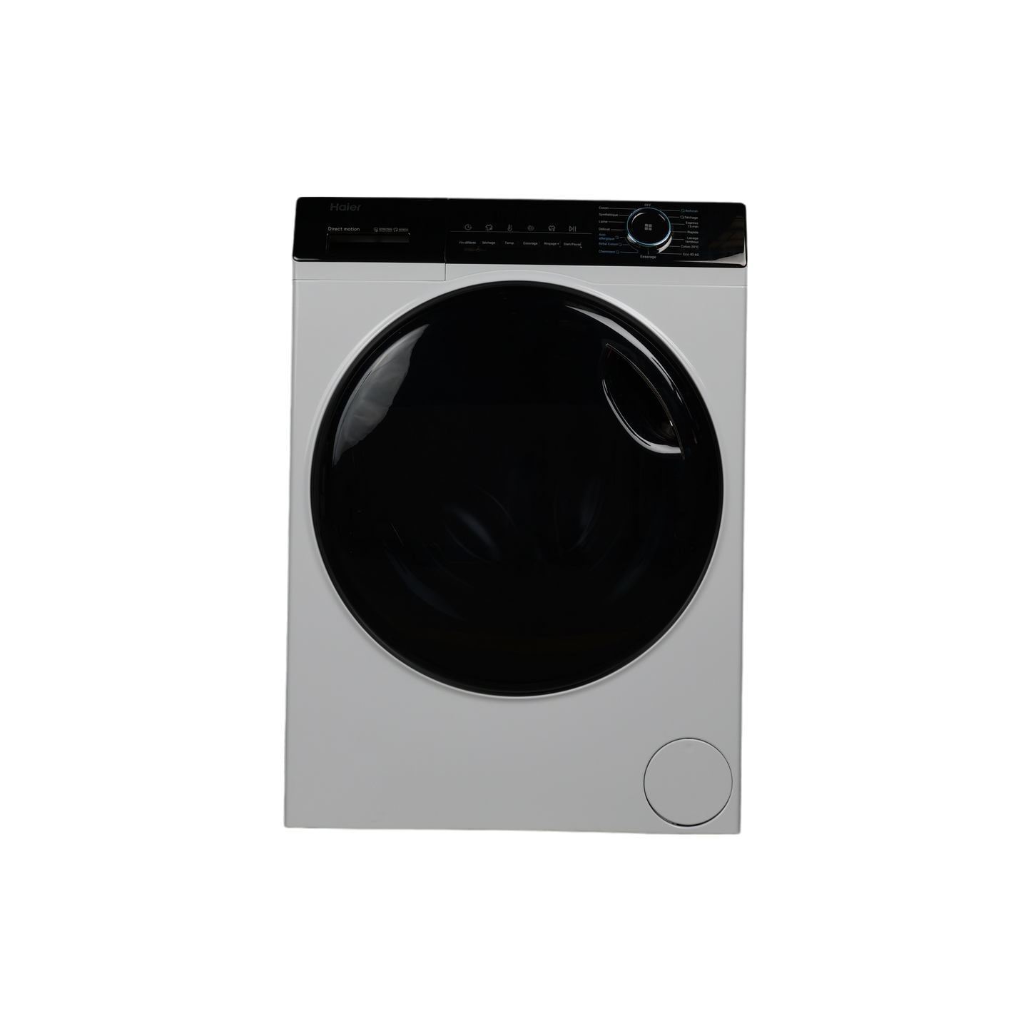 Lave-Linge Sechant 8 kg Reconditionné HAIER HWD80-B14939 : vue de face