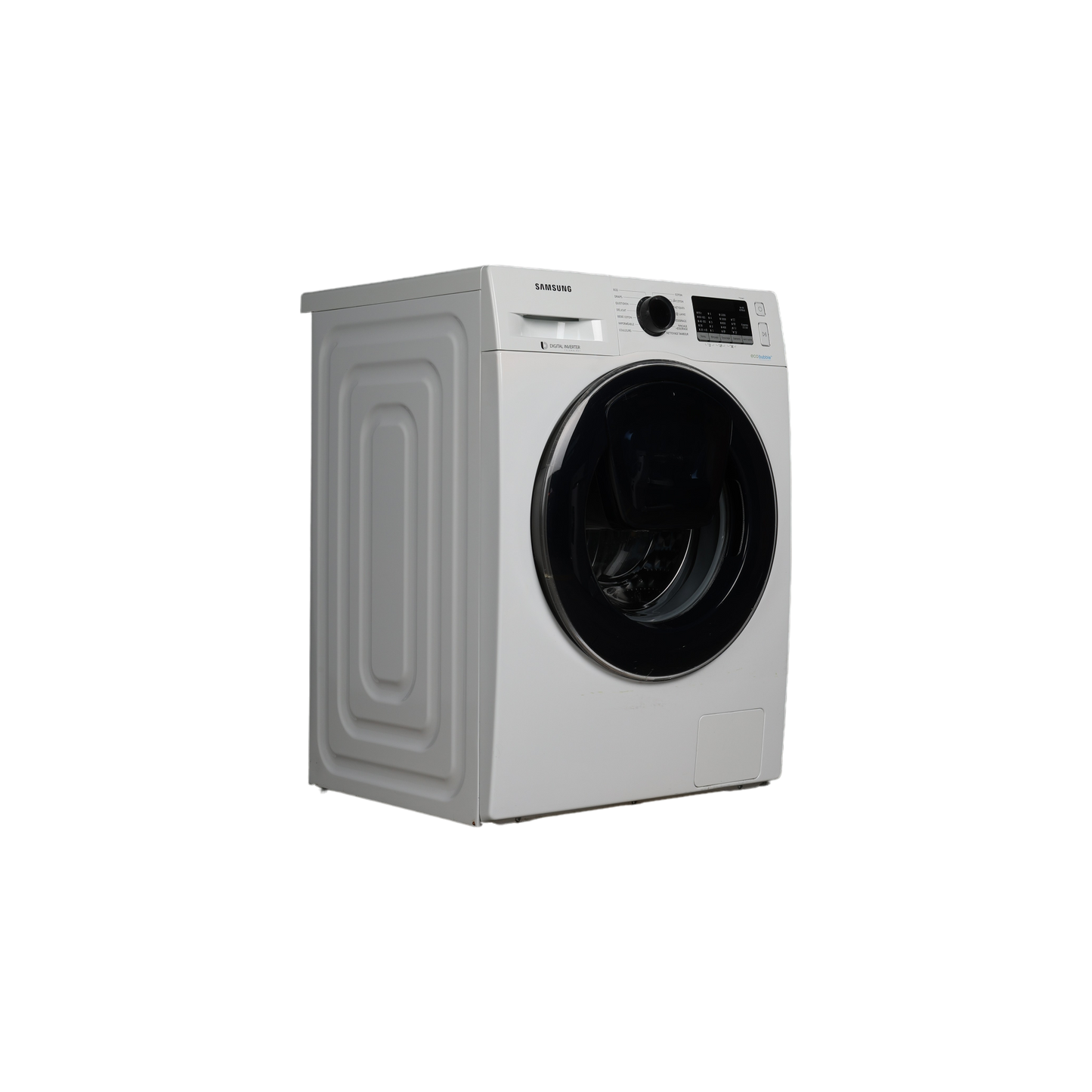 Lave-Linge Hublot 8 kg Reconditionné SAMSUNG WW80K5410UW : vue du côté droit