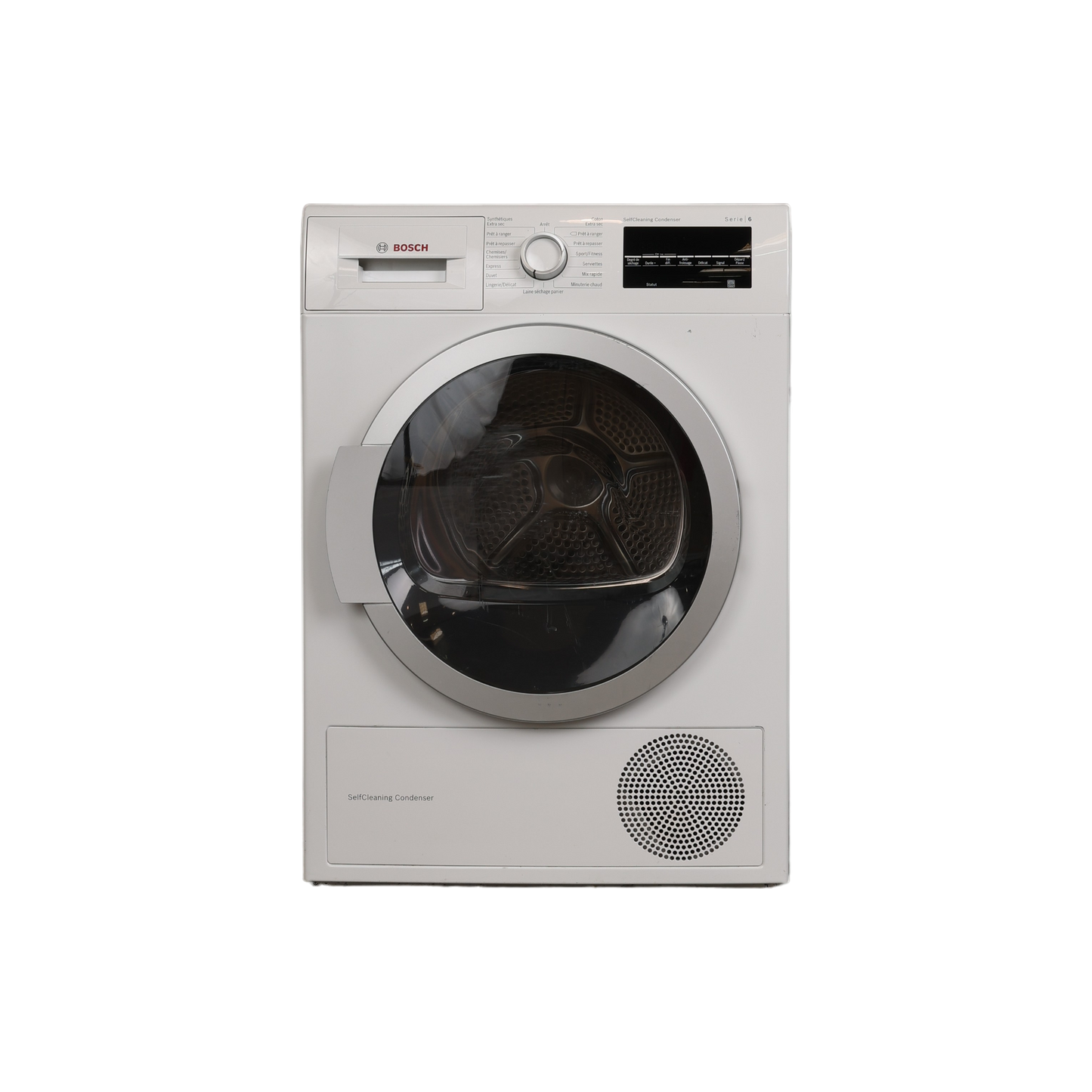 Seche-Linge Pompe À Chaleur 9 kg Reconditionné BOSCH WTW87490FF : vue de face