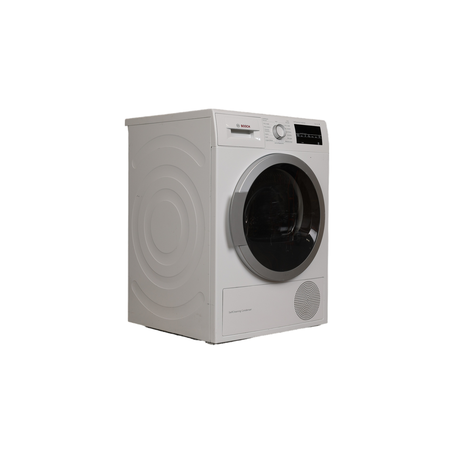 Seche-Linge Pompe À Chaleur 9 kg Reconditionné BOSCH WTW87490FF : vue du côté gauche