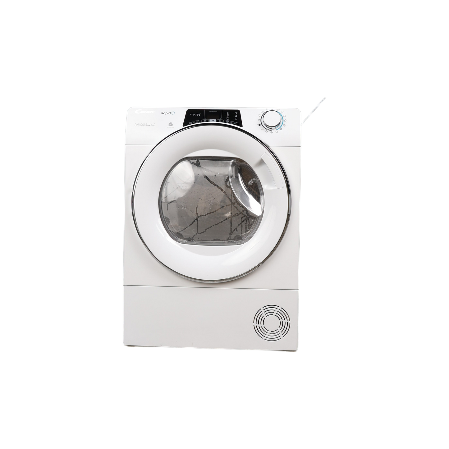 Seche-Linge Pompe À Chaleur 11 kg Reconditionné CANDY ROH11A2TCEX-S : vue de face